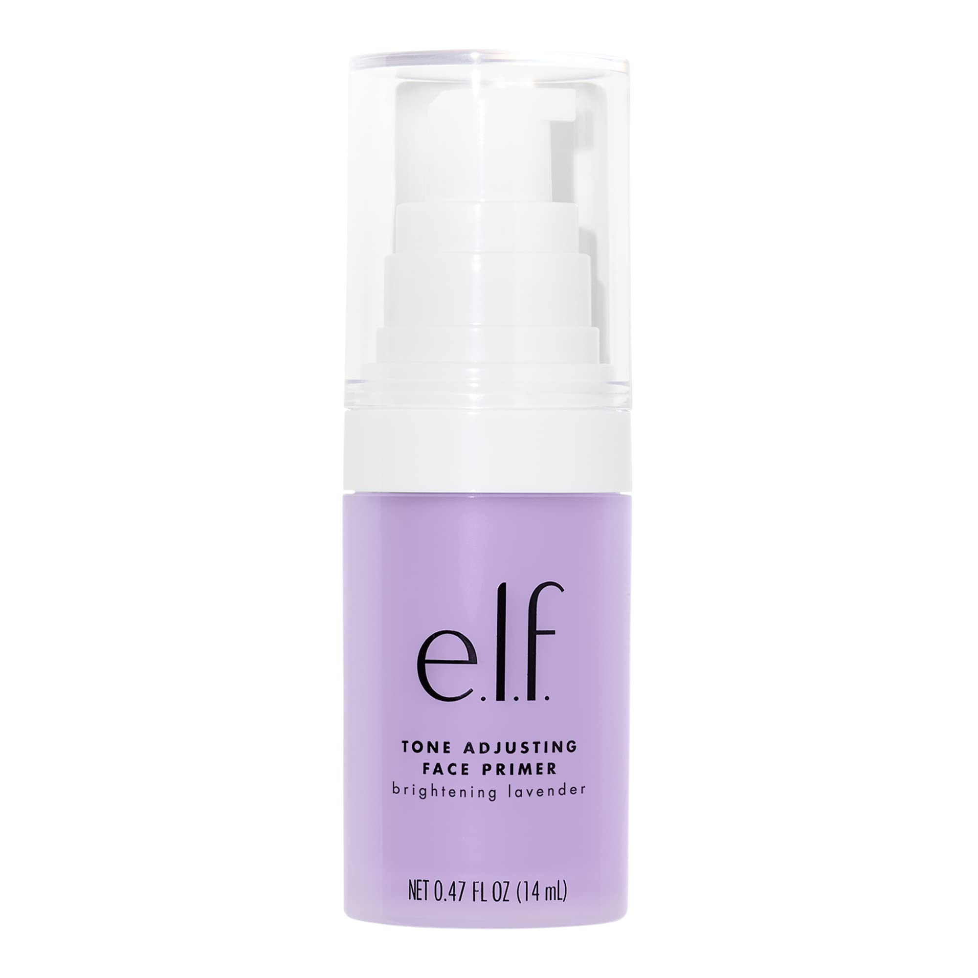 Base Facial E.l.f. Brightening Lavender, Vegana Y Libre De Crueldad Animal - Venta Internacional.