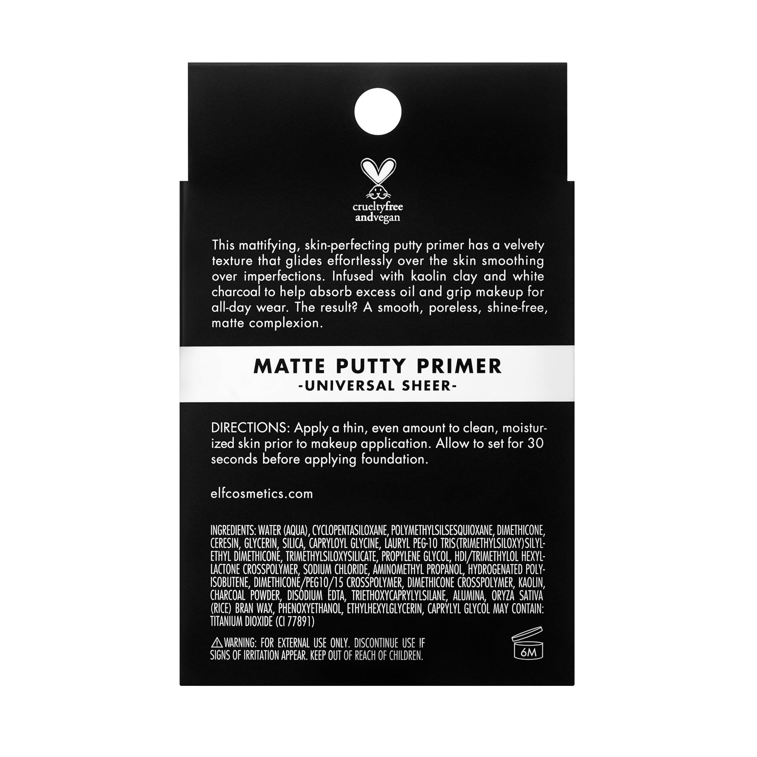 Foto 6 pulgar | Primer E.l.f., Masilla Mate, Perfeccionadora De La Piel, 22 Ml, Para Todo El Día - Venta Internacional.