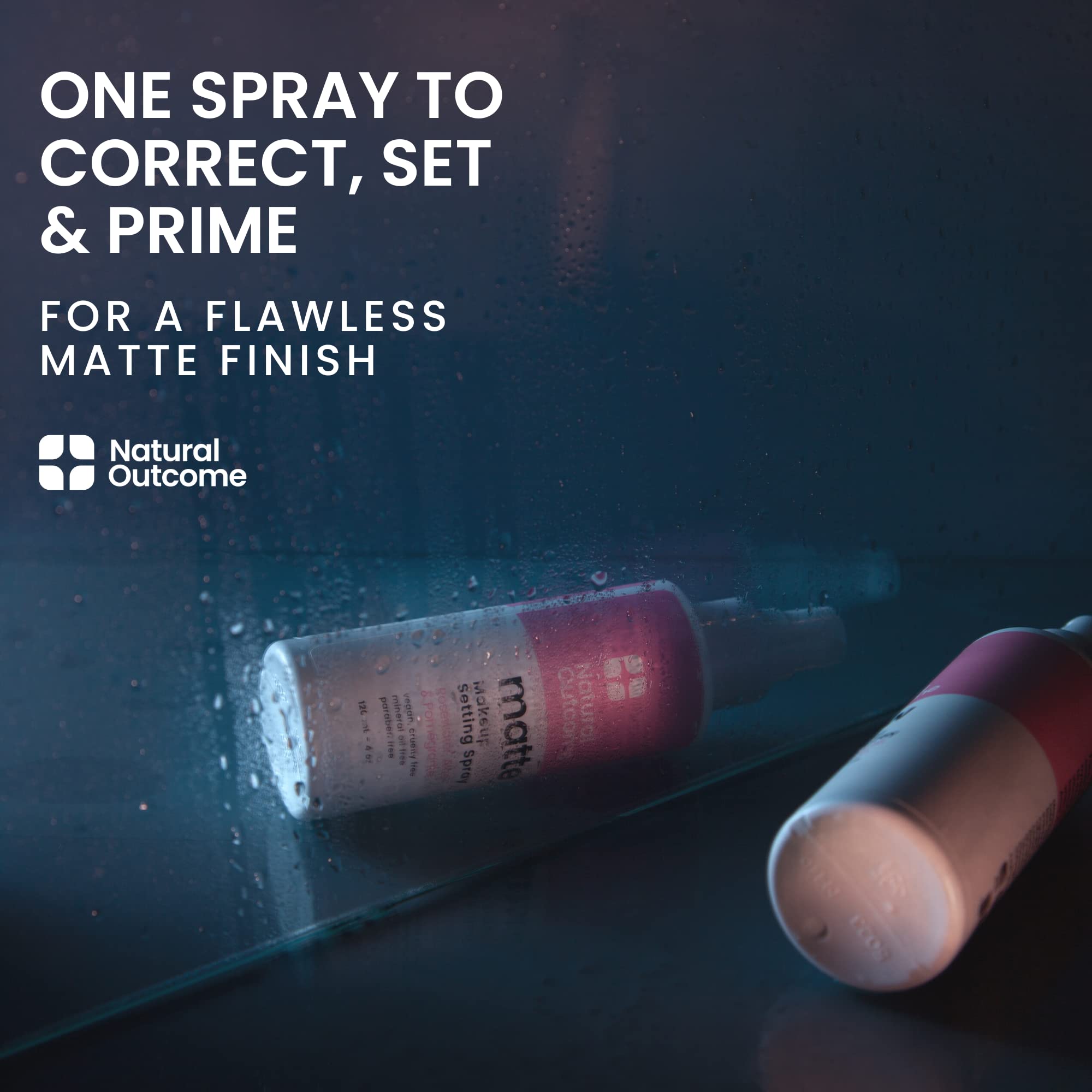 Foto 7 pulgar | Spray Fijador De Maquillaje Natural  Mate  Matificante  120 Ml - Venta Internacional.