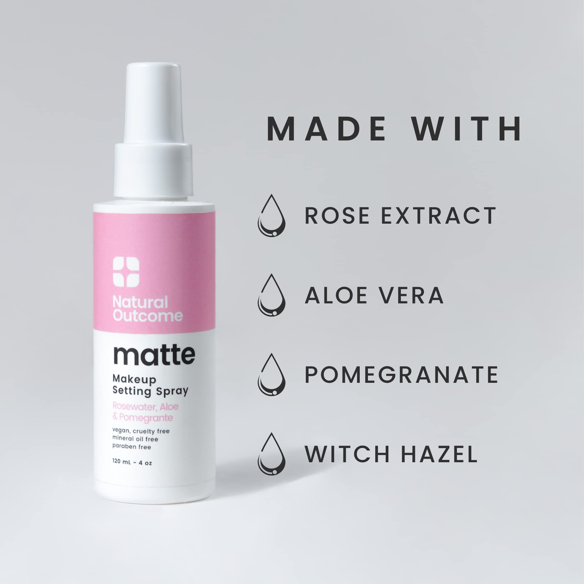 Foto 8 pulgar | Spray Fijador De Maquillaje Natural  Mate  Matificante  120 Ml - Venta Internacional.