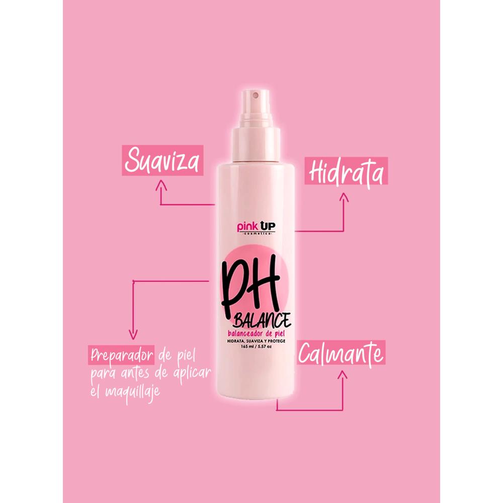 Foto 3 | Balanceador De Ph No Cambia El Tono Del Maquillaje Pink Up