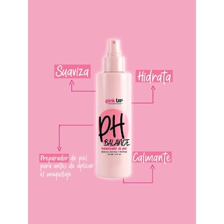 Foto 3 | Balanceador De Ph No Cambia El Tono Del Maquillaje Pink Up