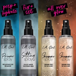 Foto 3 | Primer Spray L.a. Girl Gfs916 Hidratante Ligero 30 Ml - Venta Internacional.