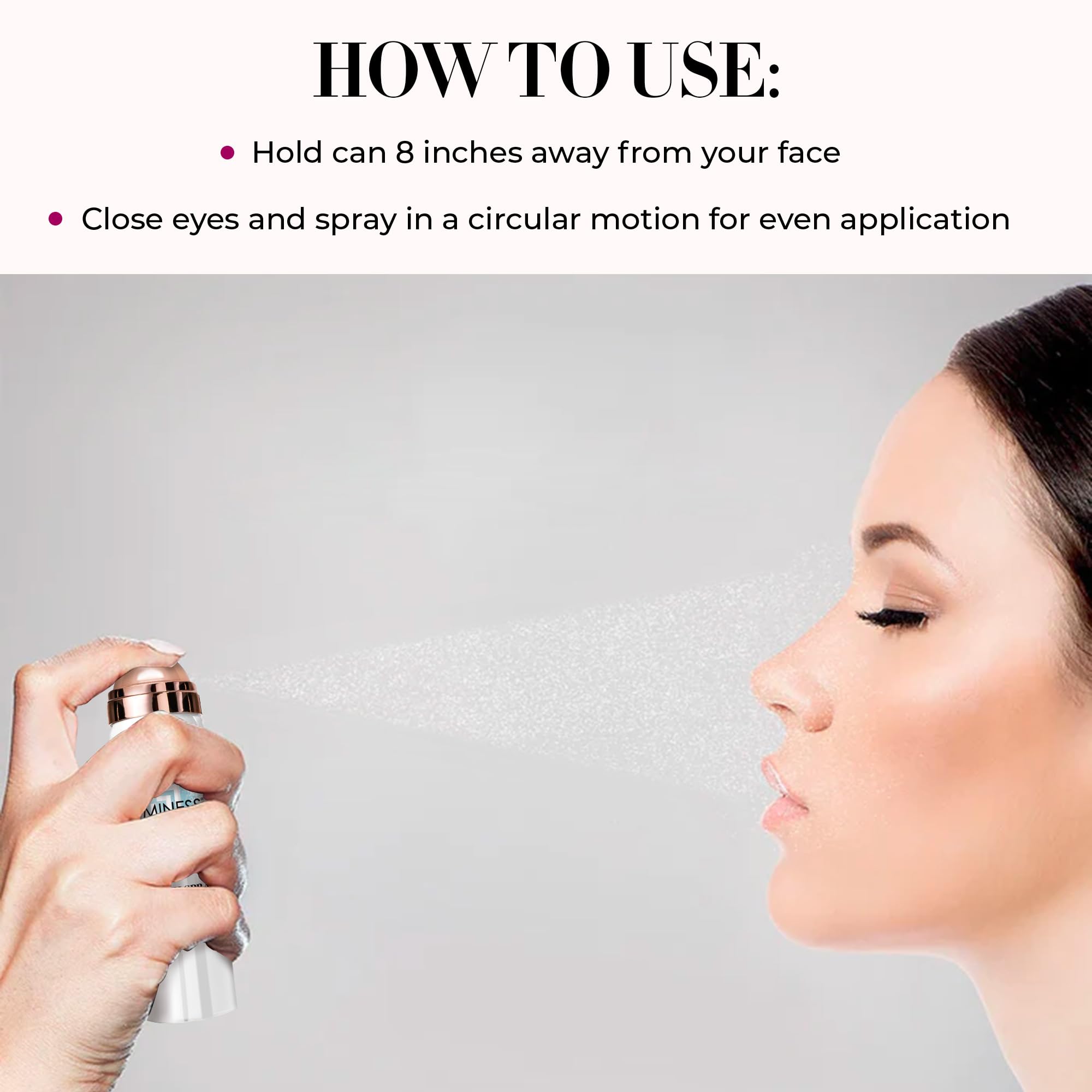Foto 5 pulgar | Spray Fijador De Maquillaje Luminess Waterproof 70 Ml Para Rostro - Venta Internacional.