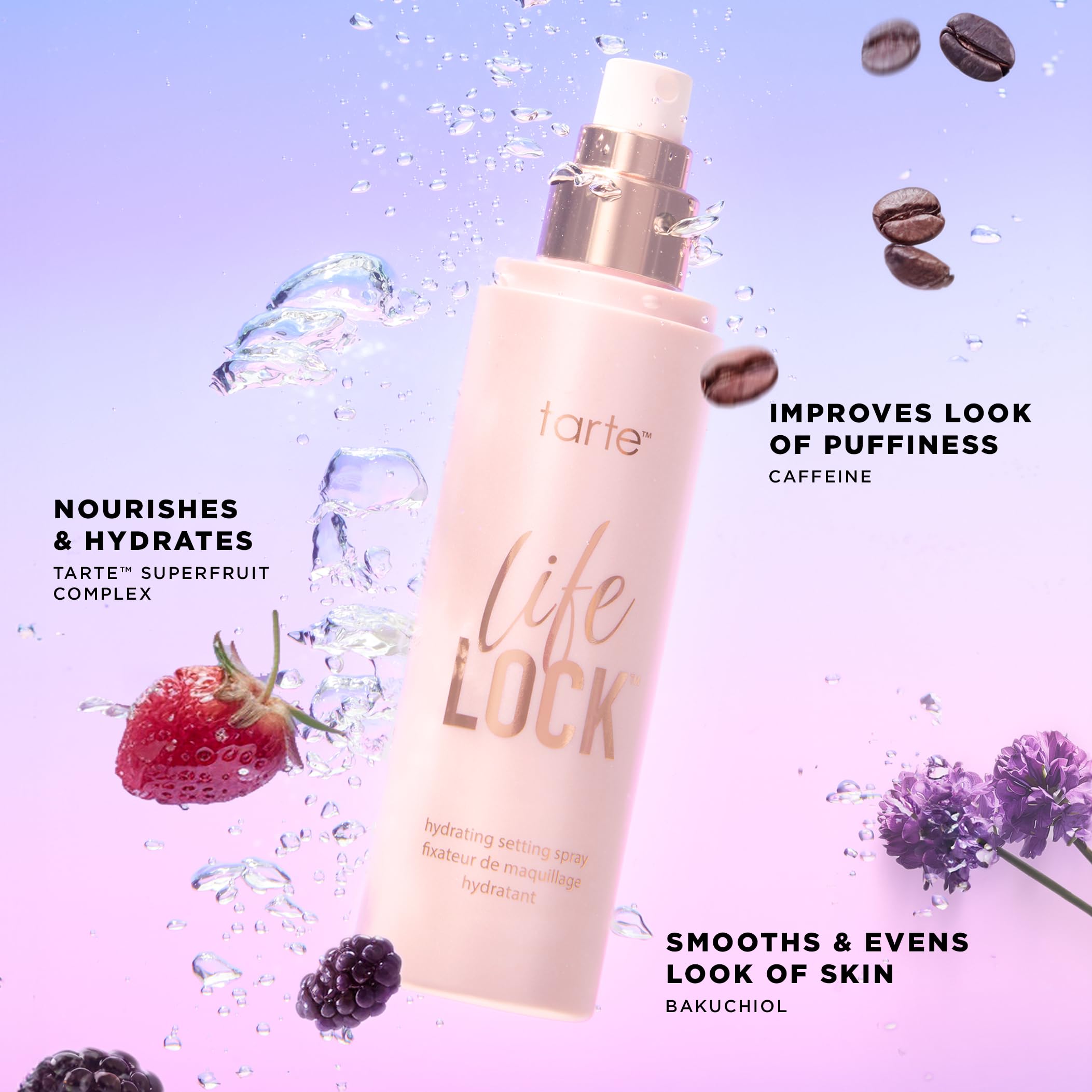 Foto 5 | Spray Fijador  Tarta Life Lock  Hidratante  Tamaño De Viaje - Venta Internacional.