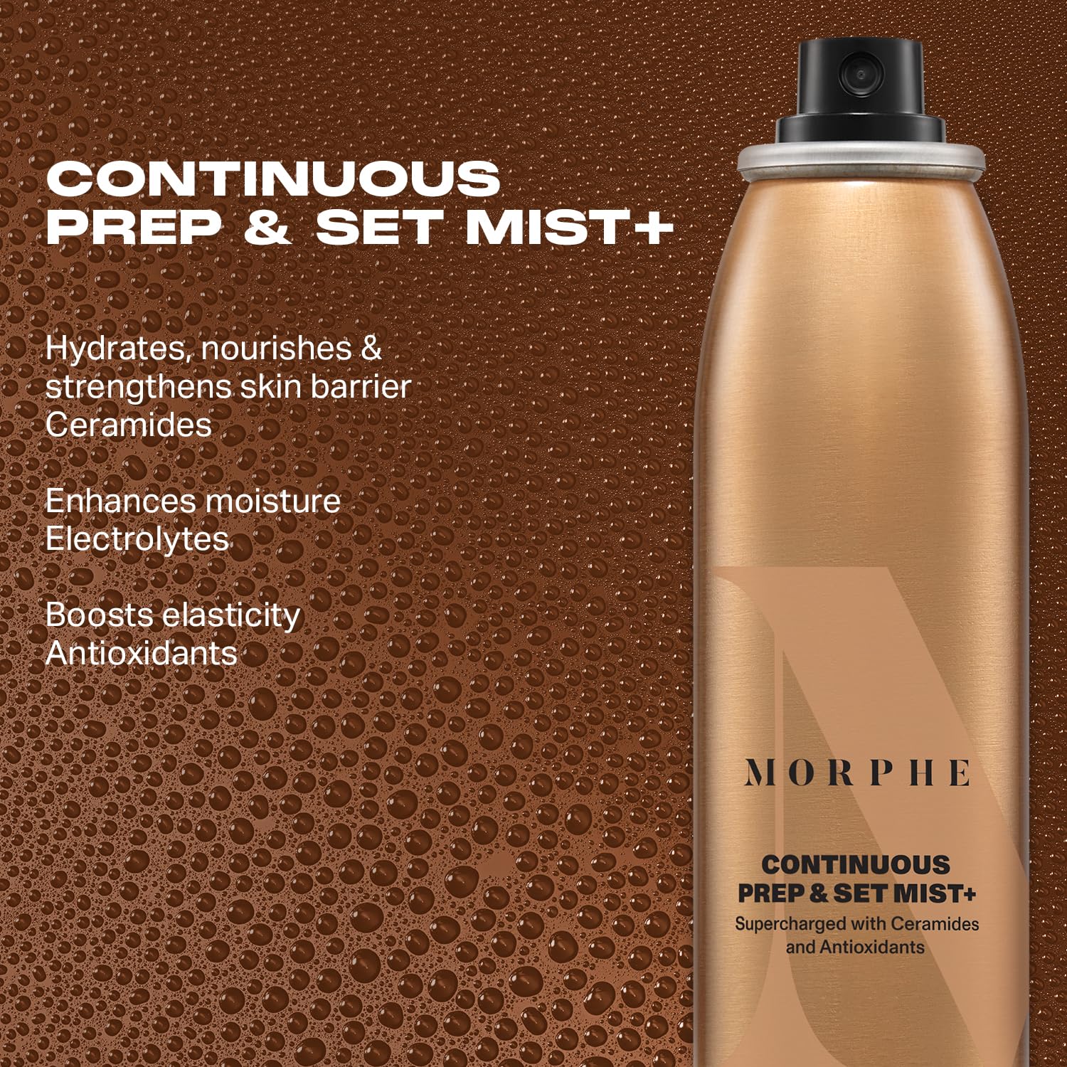 Foto 4 pulgar | Spray Fijador Morphe Continuous Prep & Set Hydrating  80 Ml - Venta Internacional.