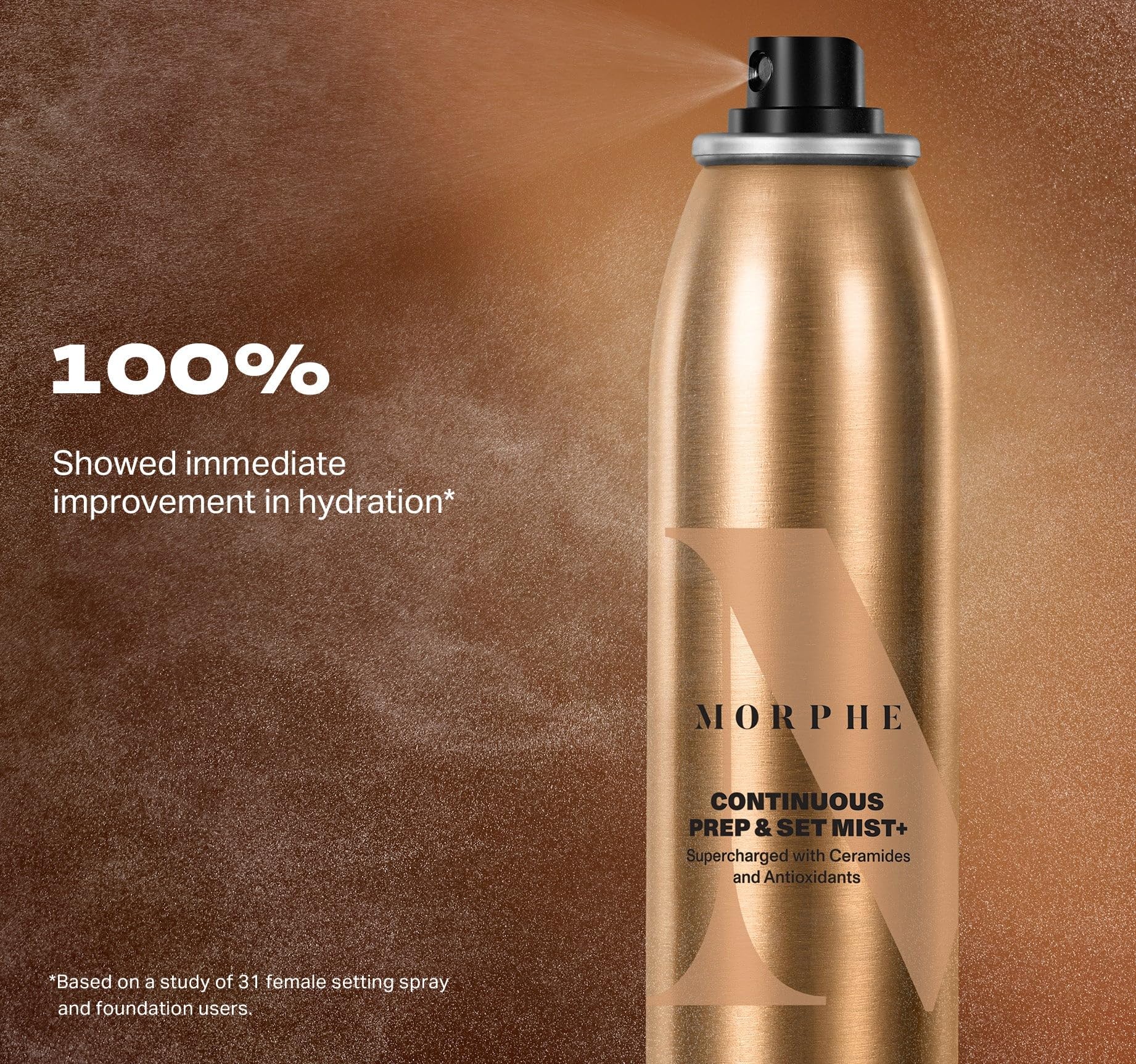 Foto 5 pulgar | Spray Fijador Morphe Continuous Prep & Set Hydrating  80 Ml - Venta Internacional.