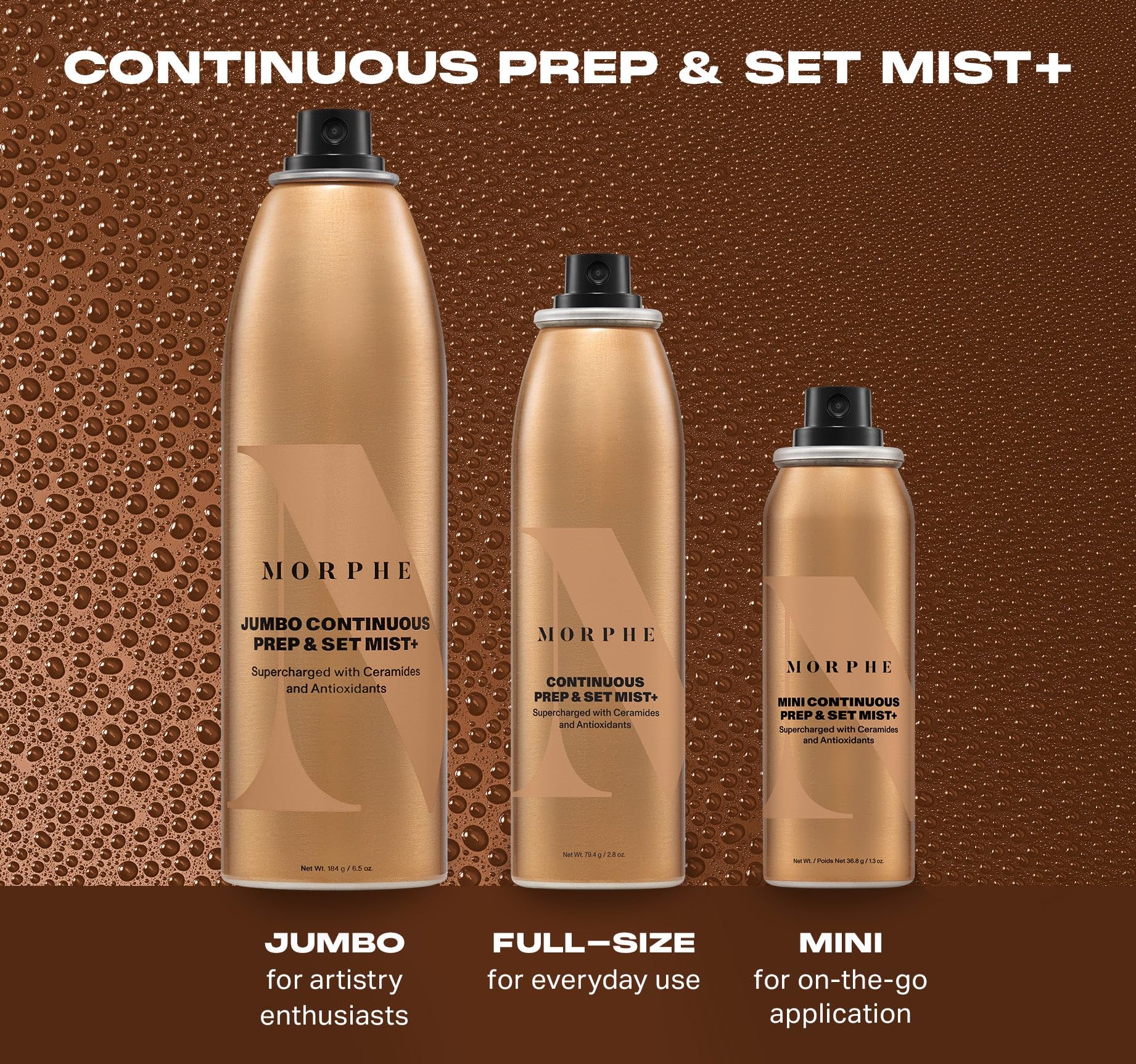 Foto 6 pulgar | Spray Fijador Morphe Continuous Prep & Set Hydrating  80 Ml - Venta Internacional.