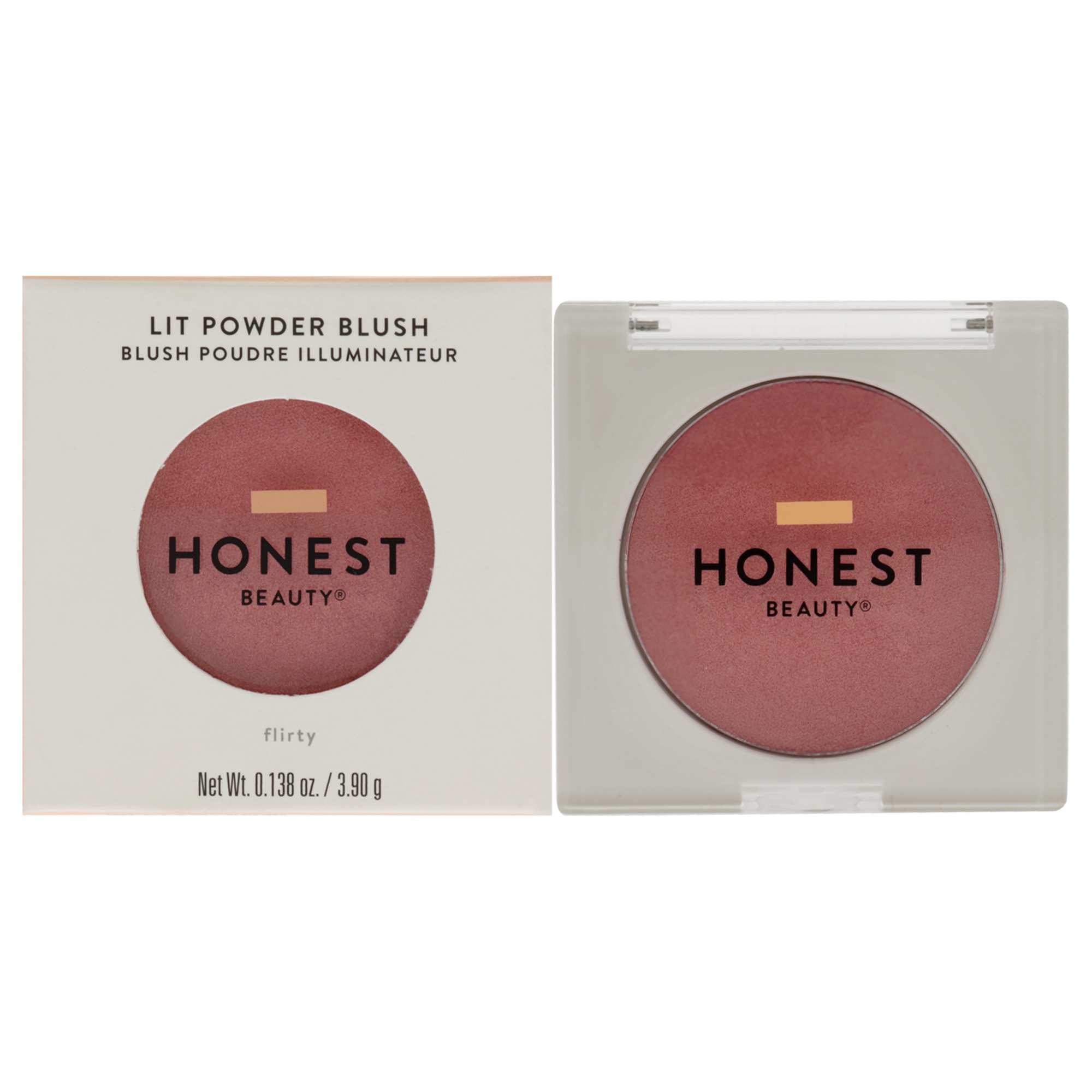 Honest Lit Powder Blush - Flirty For Women 0.138 Oz Blush