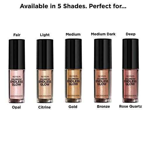 Foto 7 pulgar | Venta Internacional - Iluminador Líquido Revlon Colorstay Endless Glow Rose Qua