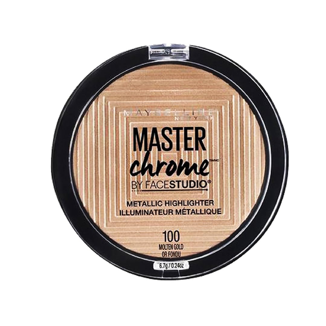 Foto 2 pulgar | Iluminador Maybelline Master Chrome Metallic Molten Gold - Venta Internacional