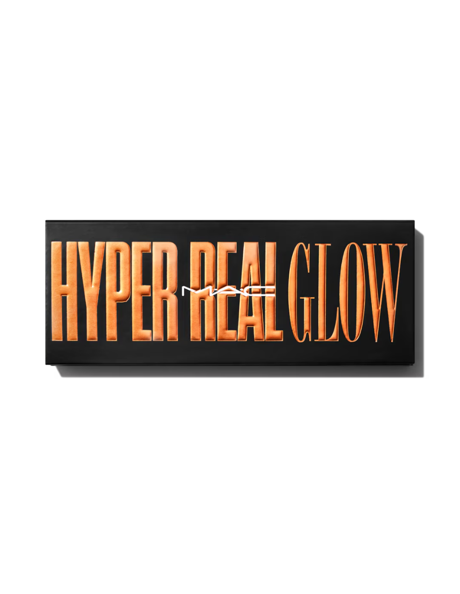 Foto 4 pulgar | Iluminadores Mac Hyper Real Glow Palette Shimmy Peach