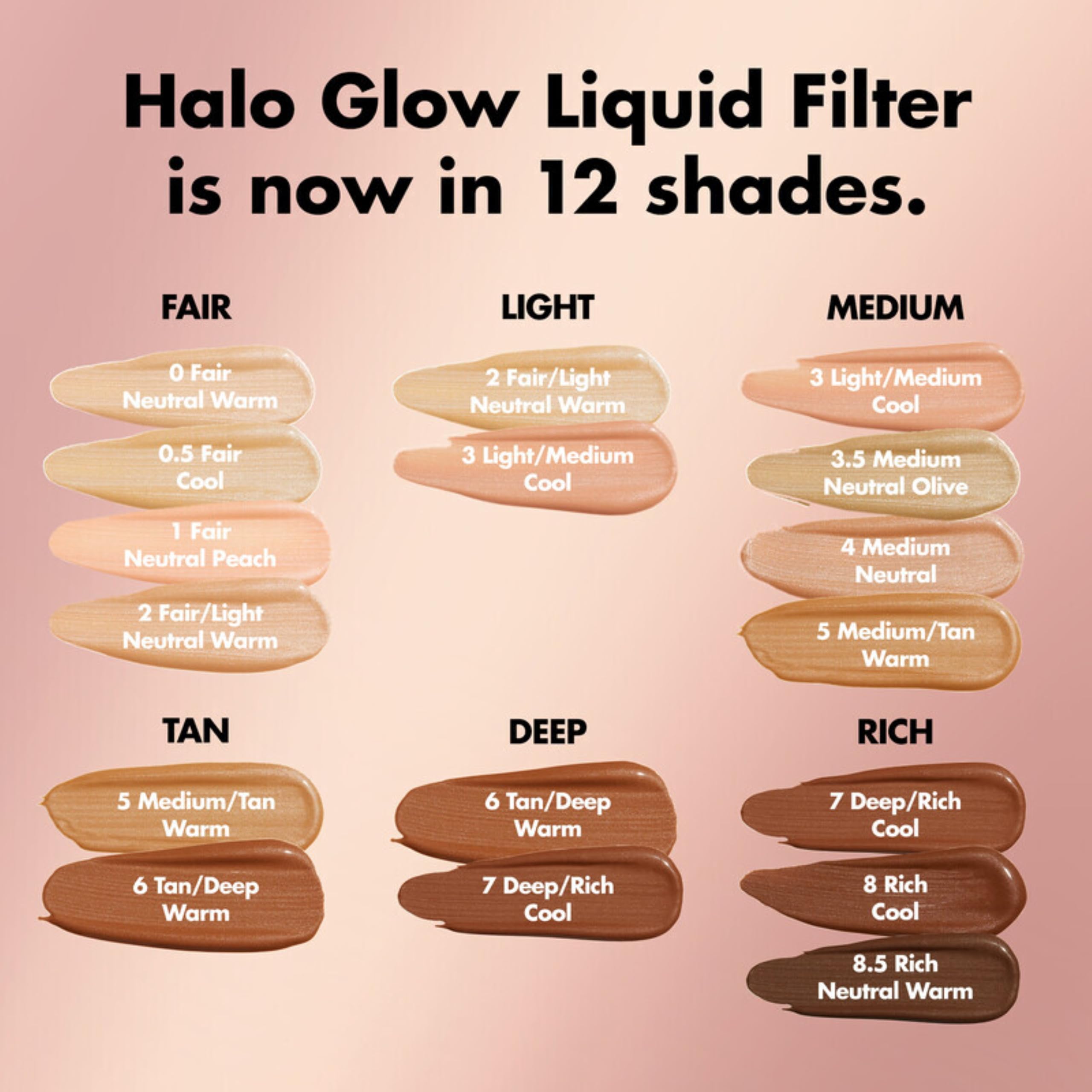 Foto 2 | Filtro Líquido Complexion Booster E.l.f. Halo Glow 3.5 Medium - Venta Internacional