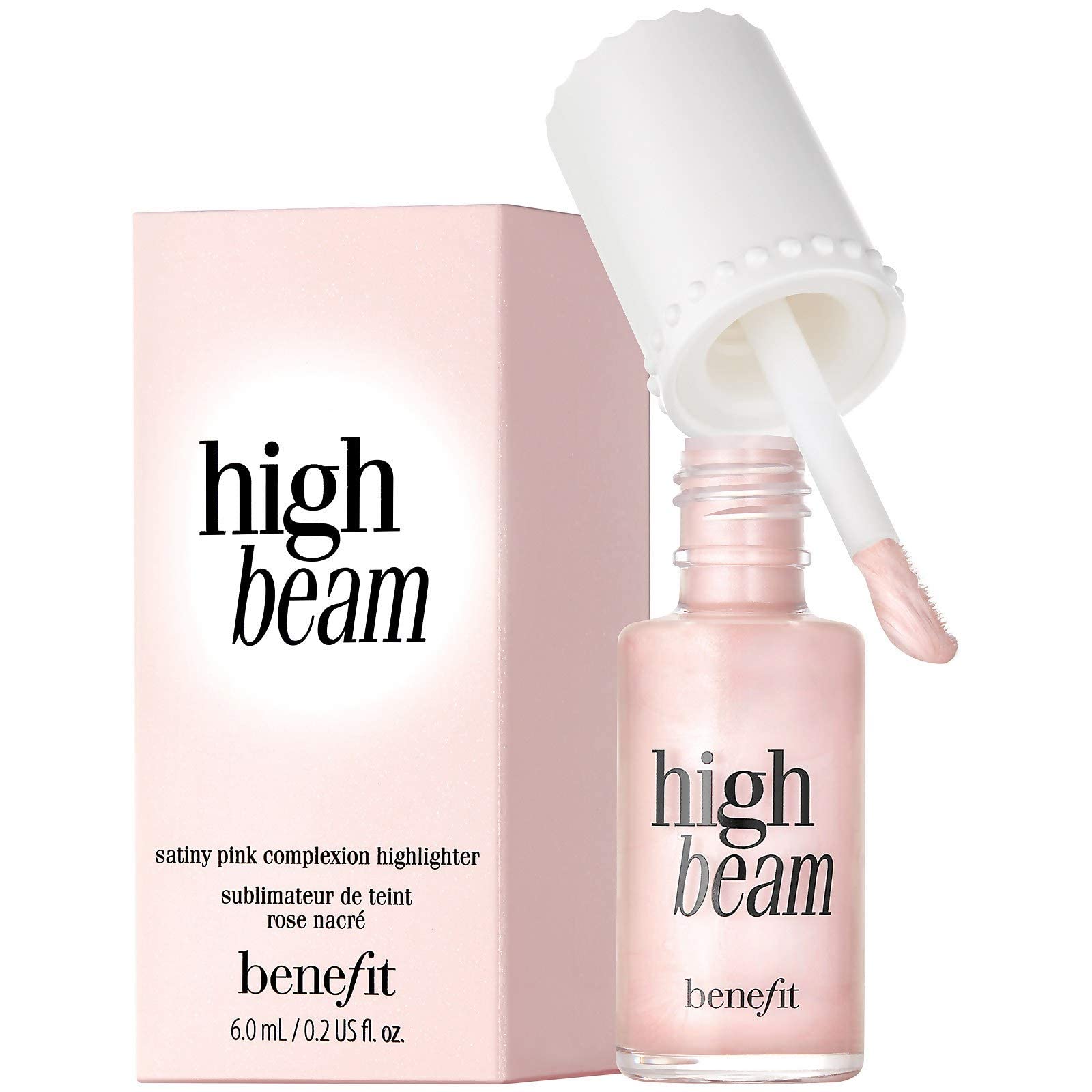 Foto 2 pulgar | Iluminador Benefit Cosmetics High Beam Líquido Rosa 6 ml - Venta Internacional