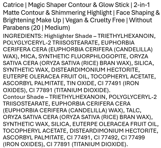 Foto 6 pulgar | Contour & Glow Stick Catrice Magic Shaper 2 En 1, Vegano - Venta Internacional.