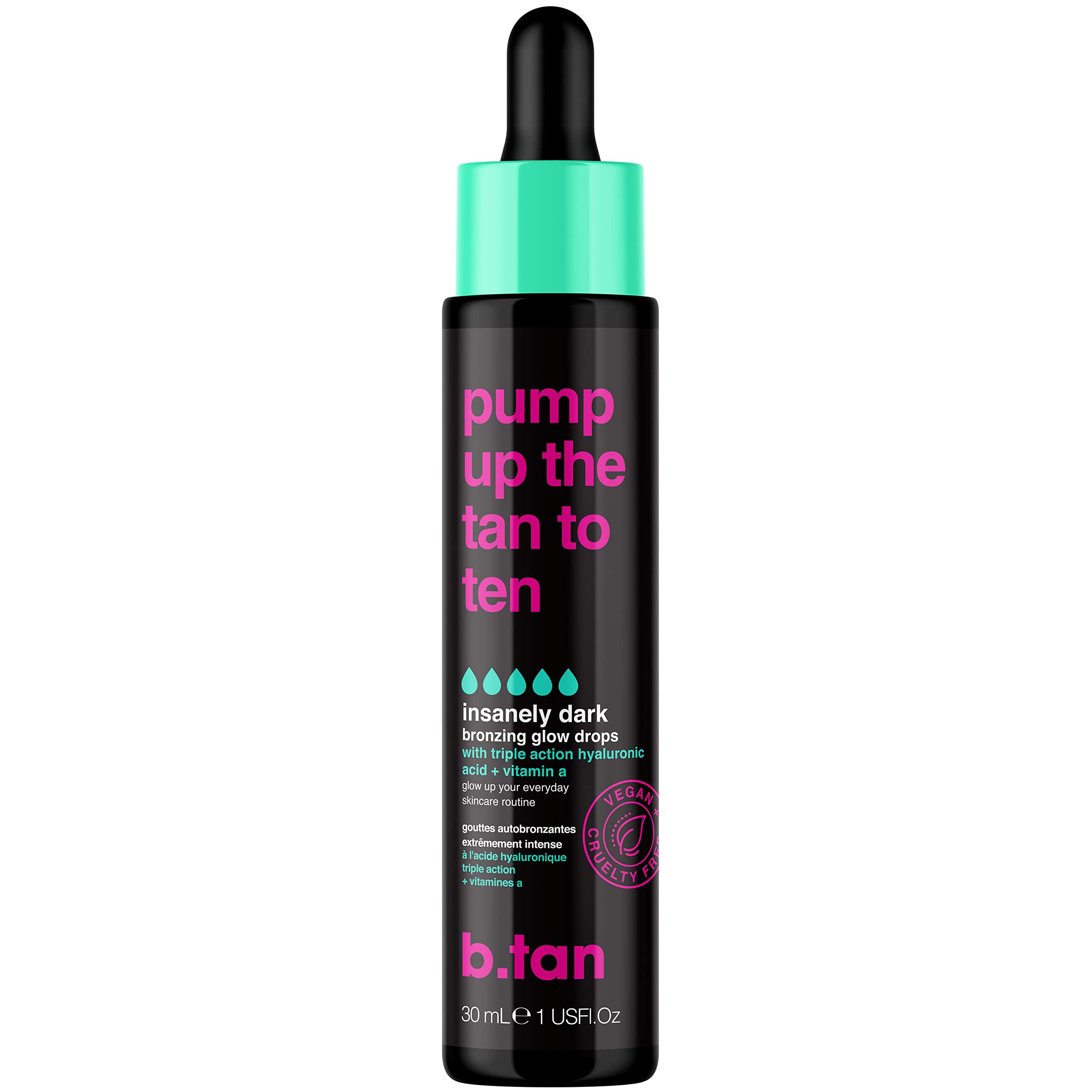 Foto 2 pulgar | Gotas Autobronceadoras B.tan Darkest Pump Up The Tan 30 Ml - Venta Internacional.