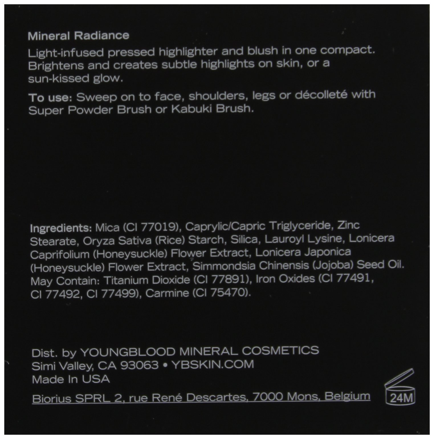 Foto 6 pulgar | Bronceador E Iluminador Youngblood Mineral Cosmetics Natural Radiance - Venta Internacional.