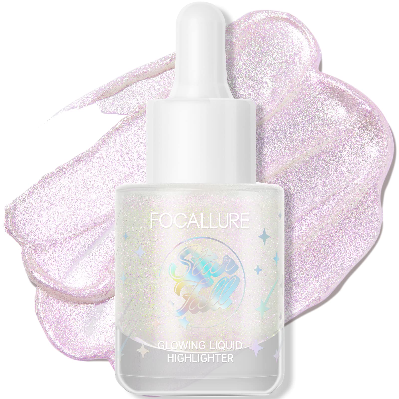 Foto 2 pulgar | Luminizador Corporal Focallure Starfall Glowing Liquid Madama Butterfly - Venta Internacional.