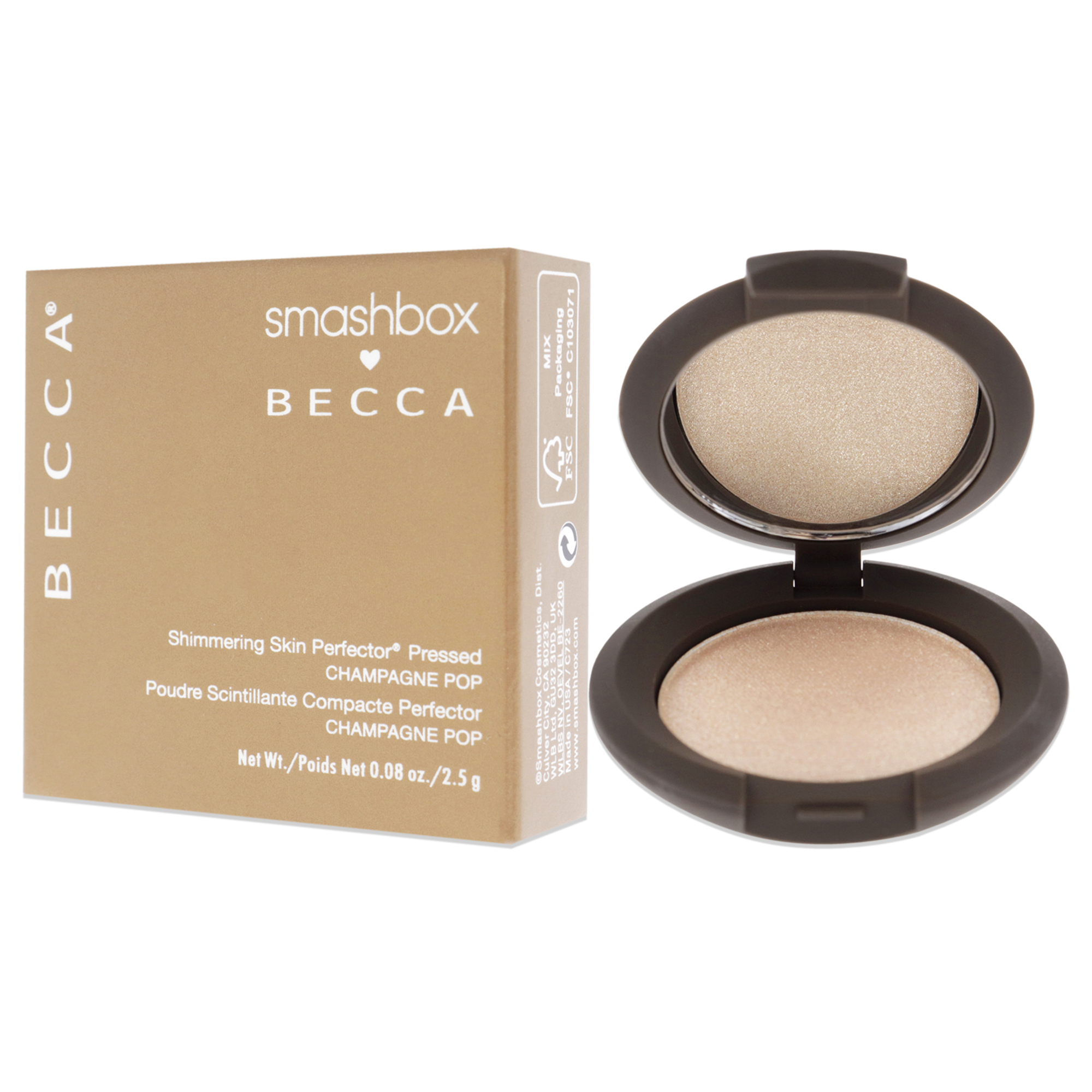 Foto 5 pulgar | Iluminador Smashbox Becca Shimmering Skin Perfector Champag - Venta Internacional.