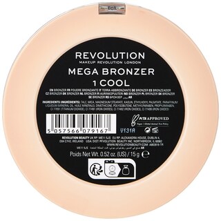 Foto 3 | Bronzer Makeup Revolution Mega Powder Matte, 15 G, Vegano - Venta Internacional.