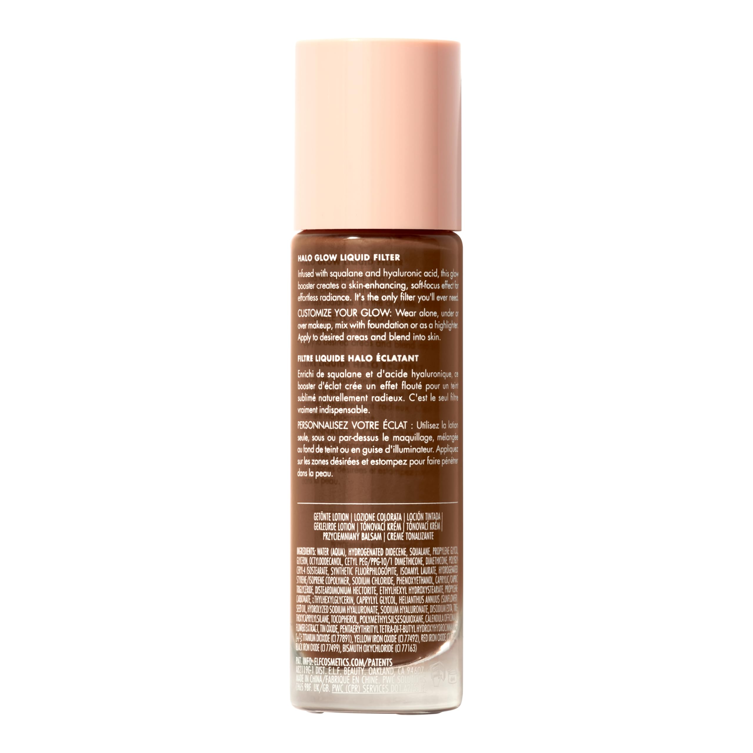 Foto 7 | Filtro Líquido Complexion Booster E.l.f. Halo Glow, 250 Ml - Venta Internacional.