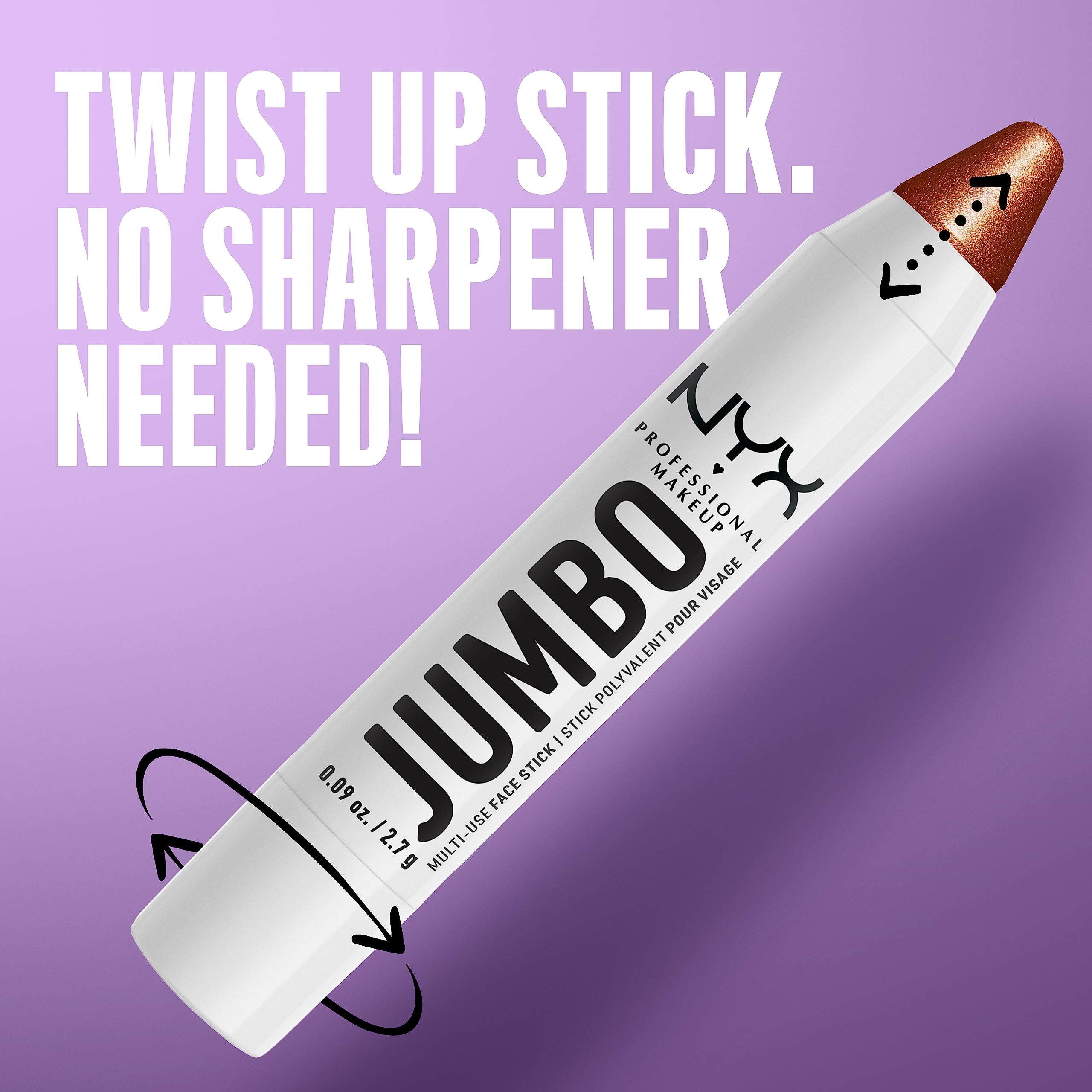 Foto 4 pulgar | Lápiz Iluminador Nyx Professional Makeup Jumbo Flan - Venta Internacional.