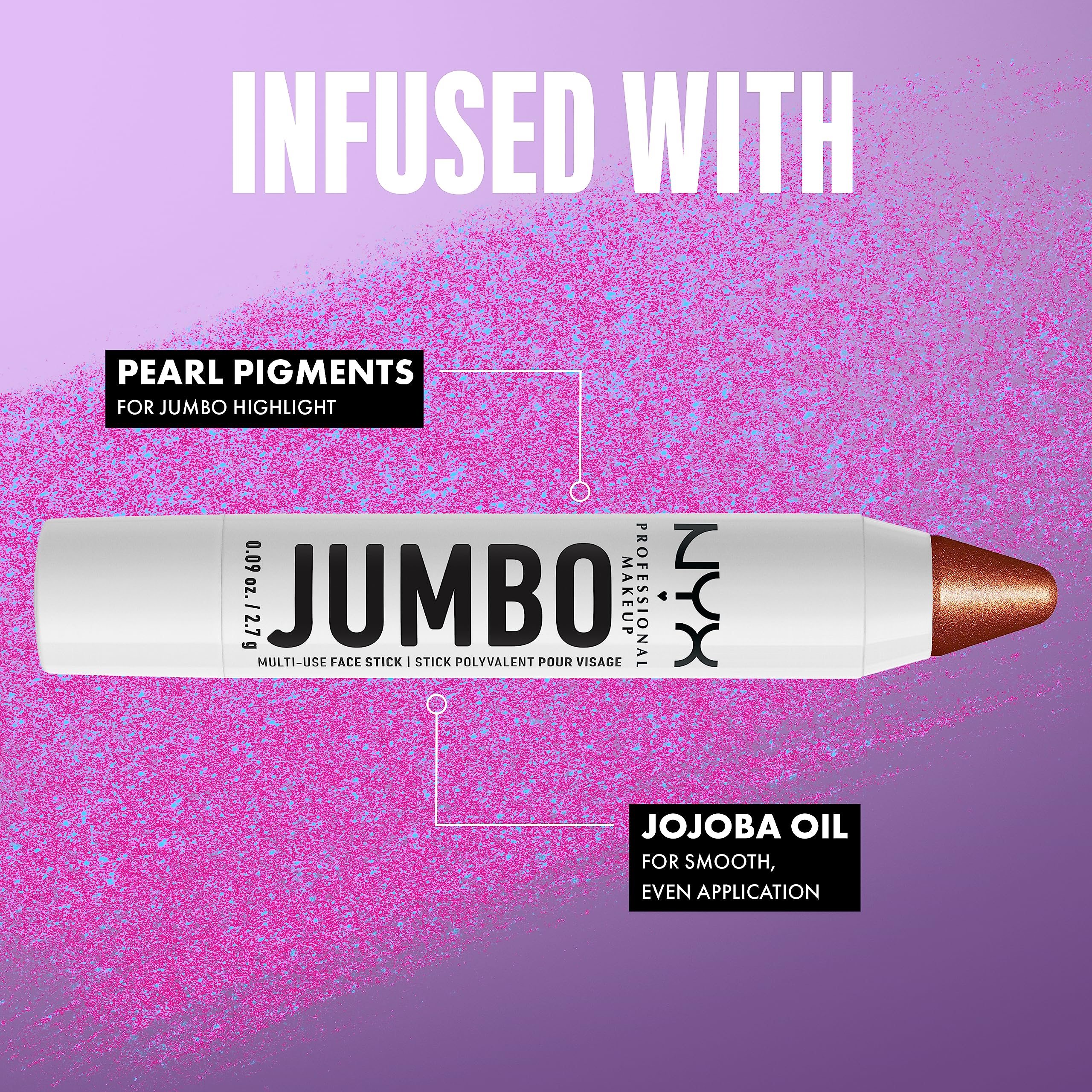 Foto 7 pulgar | Lápiz Iluminador Nyx Professional Makeup Jumbo Flan - Venta Internacional.