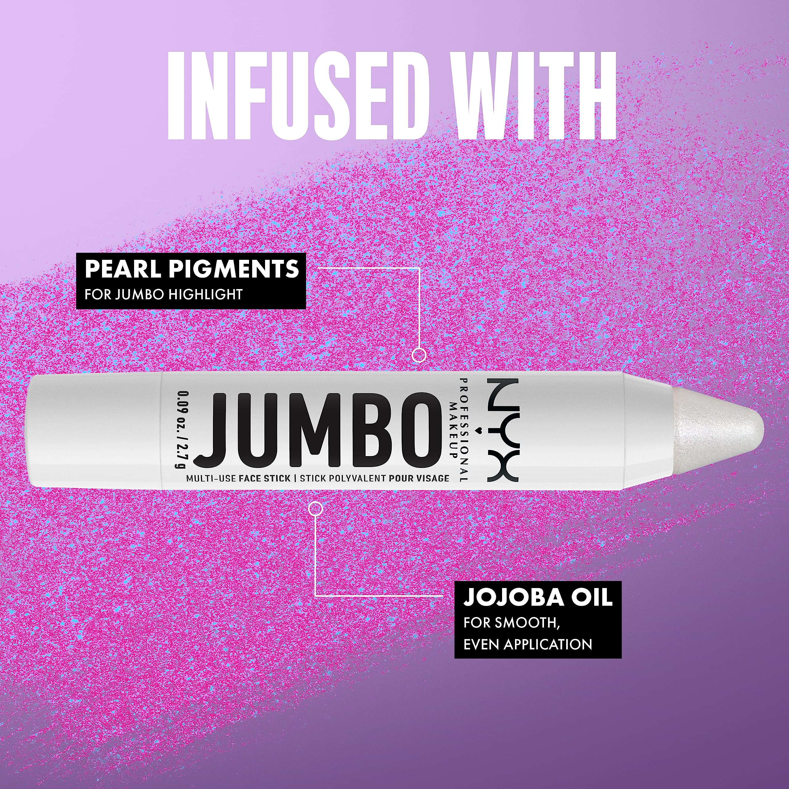 Foto 7 pulgar | Lápiz Iluminador Nyx Professional Makeup Jumbo Vanilla - Venta Internacional.