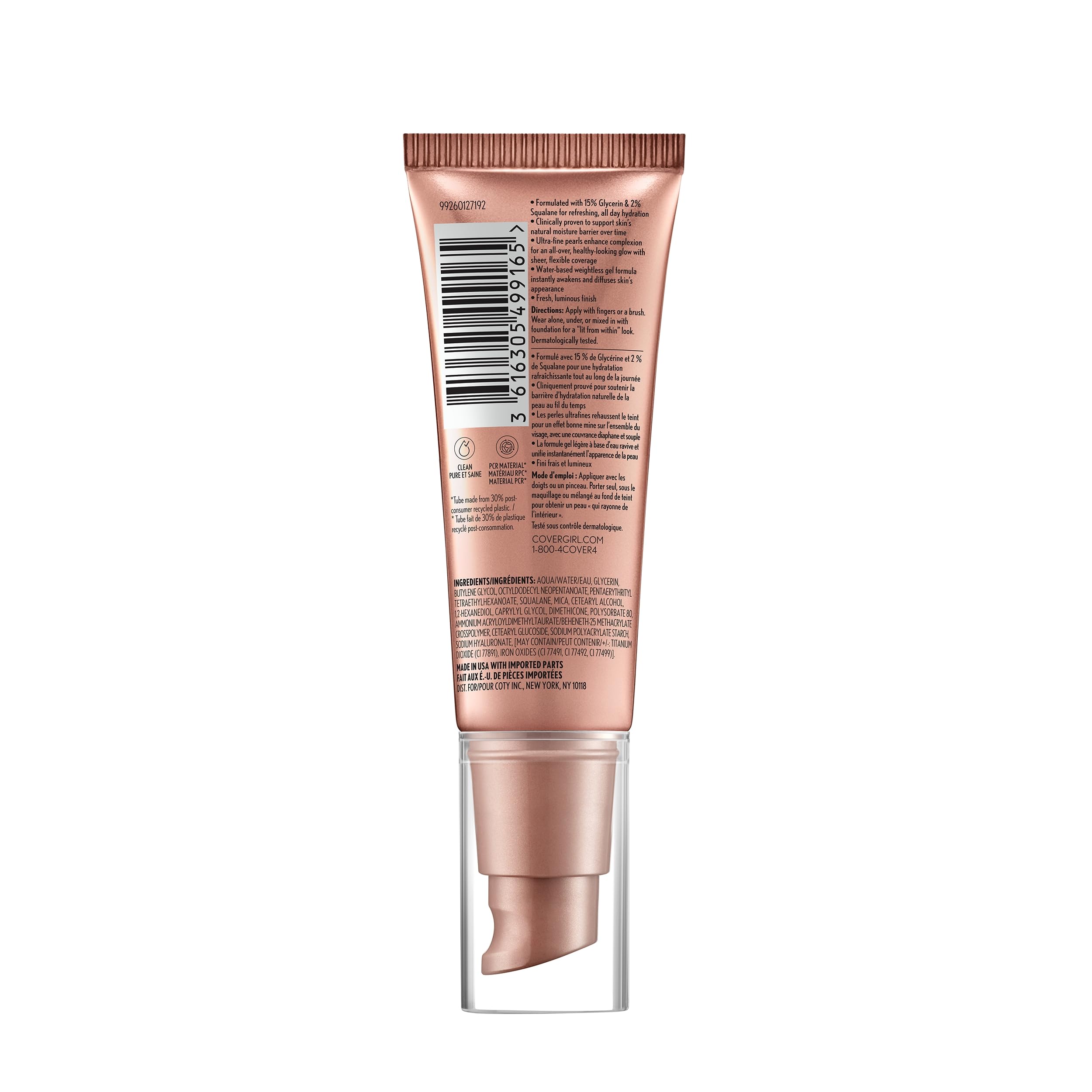 Foto 8 pulgar | Potenciador De Piel Covergirl Trublend Bronze Glow 24 Ml Clean Vegan - Venta Internacional.