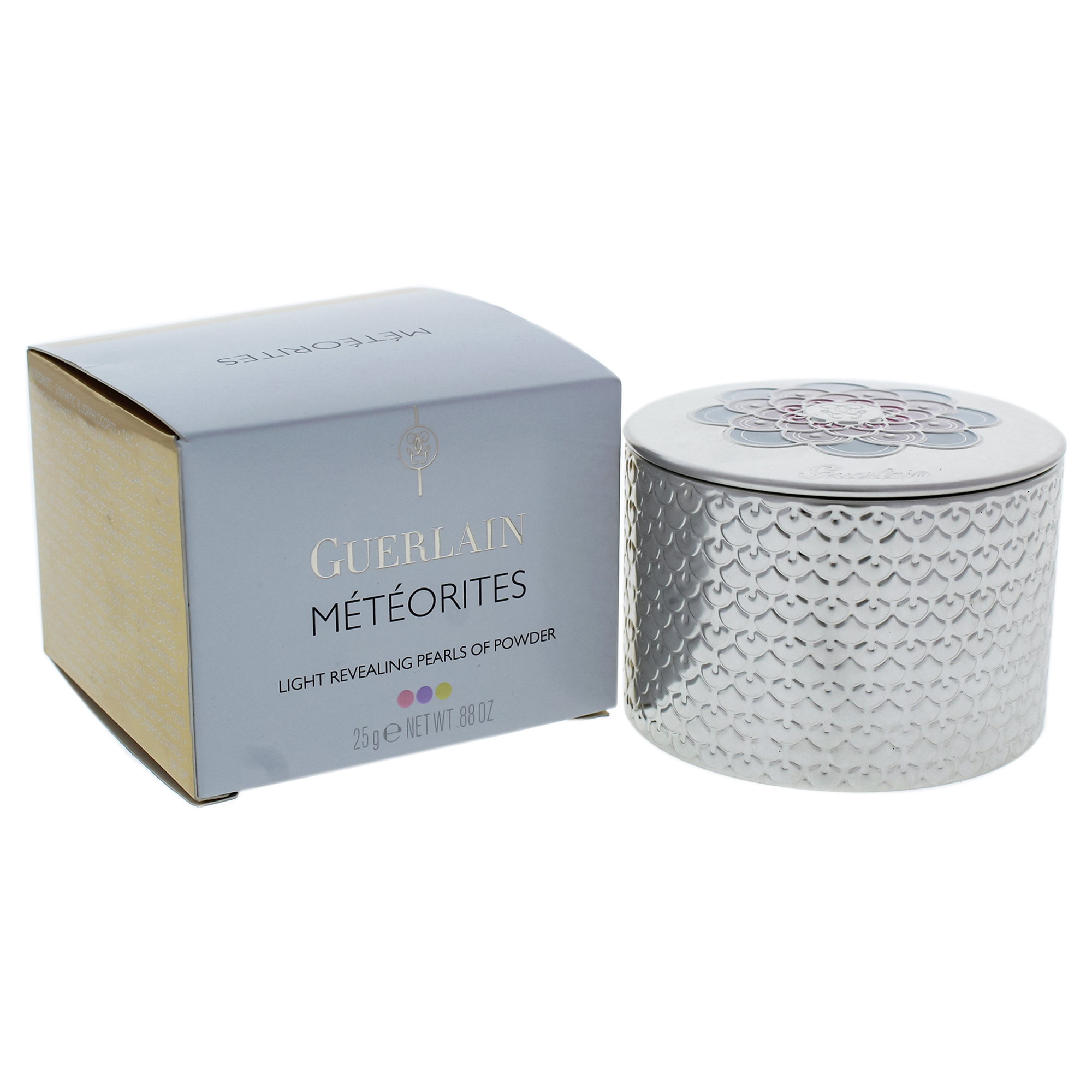 Polvo Iluminador Guerlain Meteorites 1, Color Blanco Nacarado, 20 Ml - Venta Internacional.