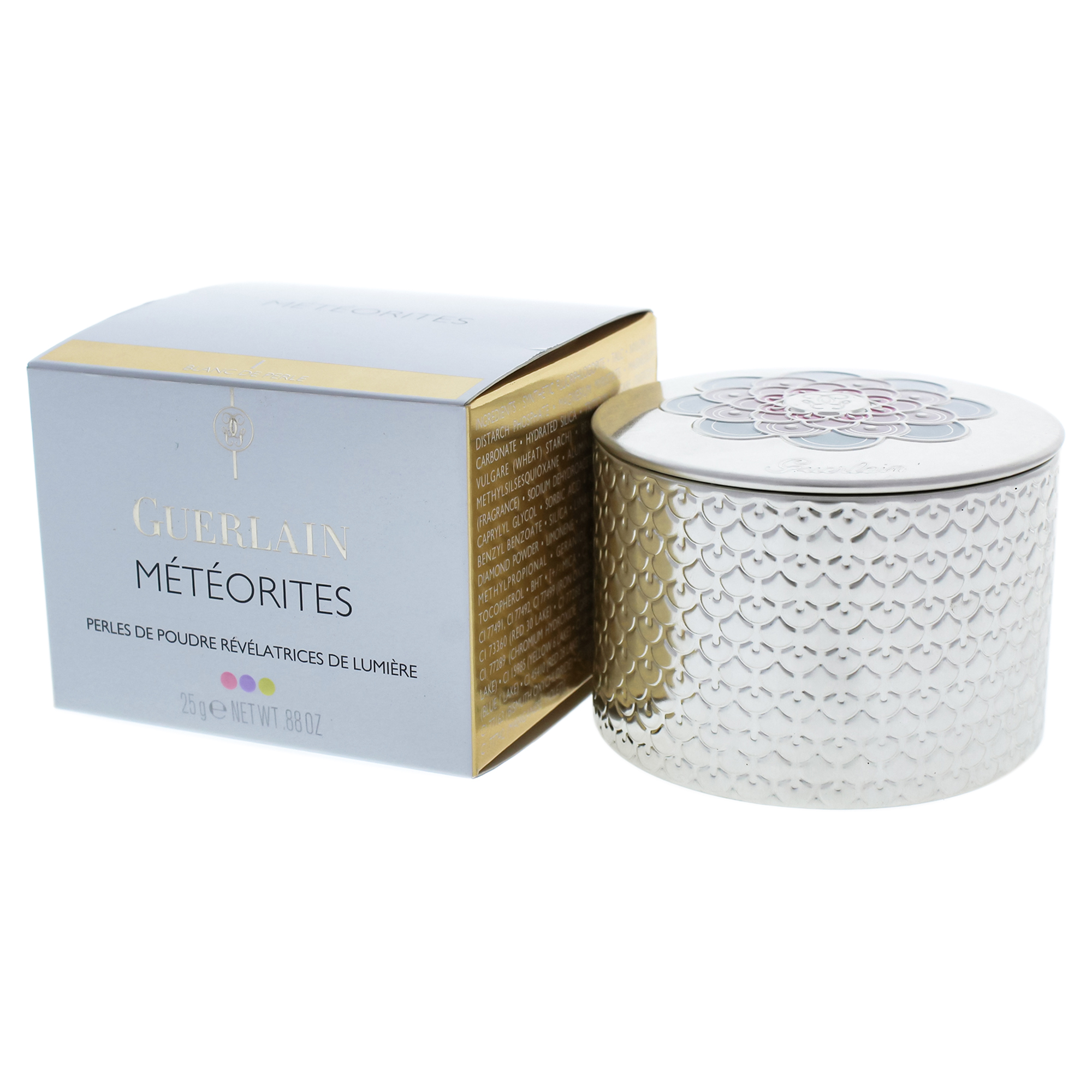 Foto 4 pulgar | Polvo Iluminador Guerlain Meteorites 1, Color Blanco Nacarado, 20 Ml - Venta Internacional.