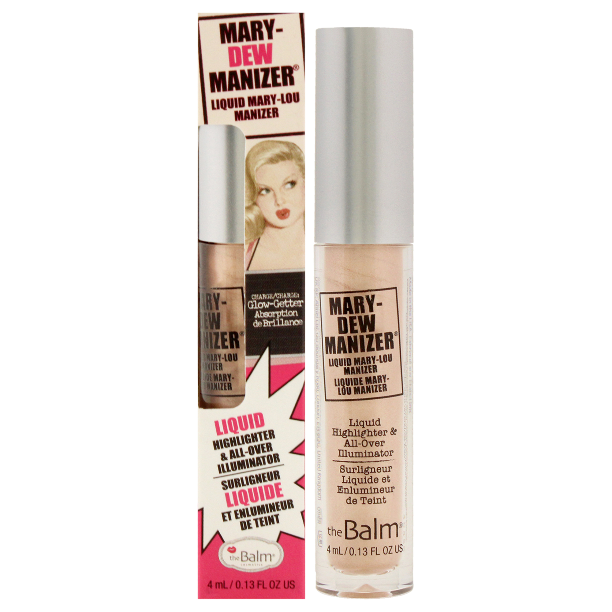 Iluminador Líquido The Balm Mary Dew Manizer, 4 Ml, Para Mujer - Venta Internacional.