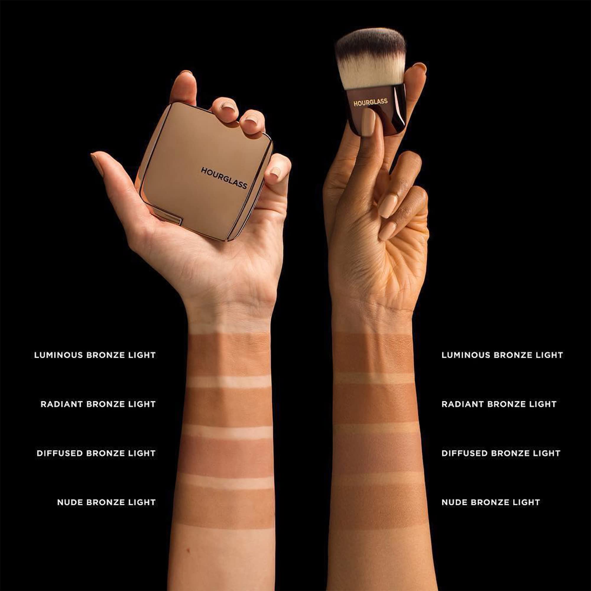 Foto 4 pulgar | Bronzer Hourglass Iluminación Ambiental Nude Bronze Light Vegan - Venta Internacional.