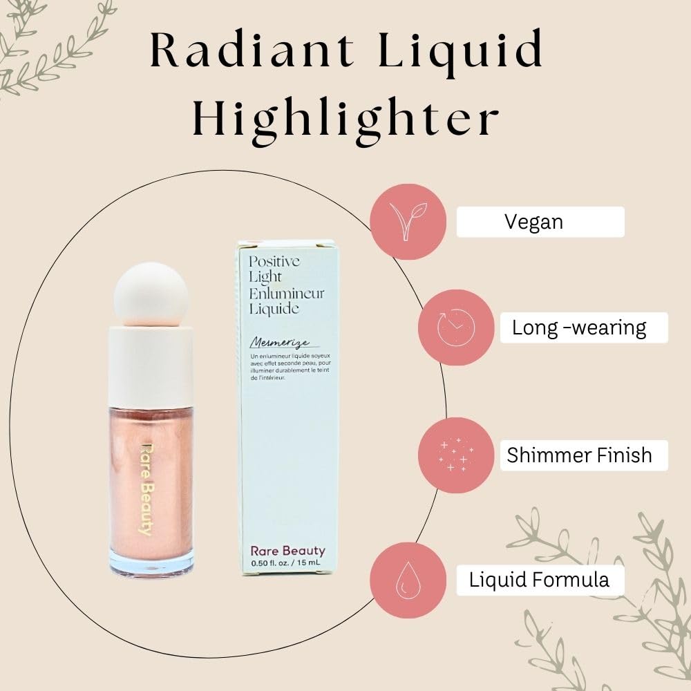 Foto 2 | Luminizador Líquido Rare Beauty Positive Light Hipnotize - Venta Internacional.
