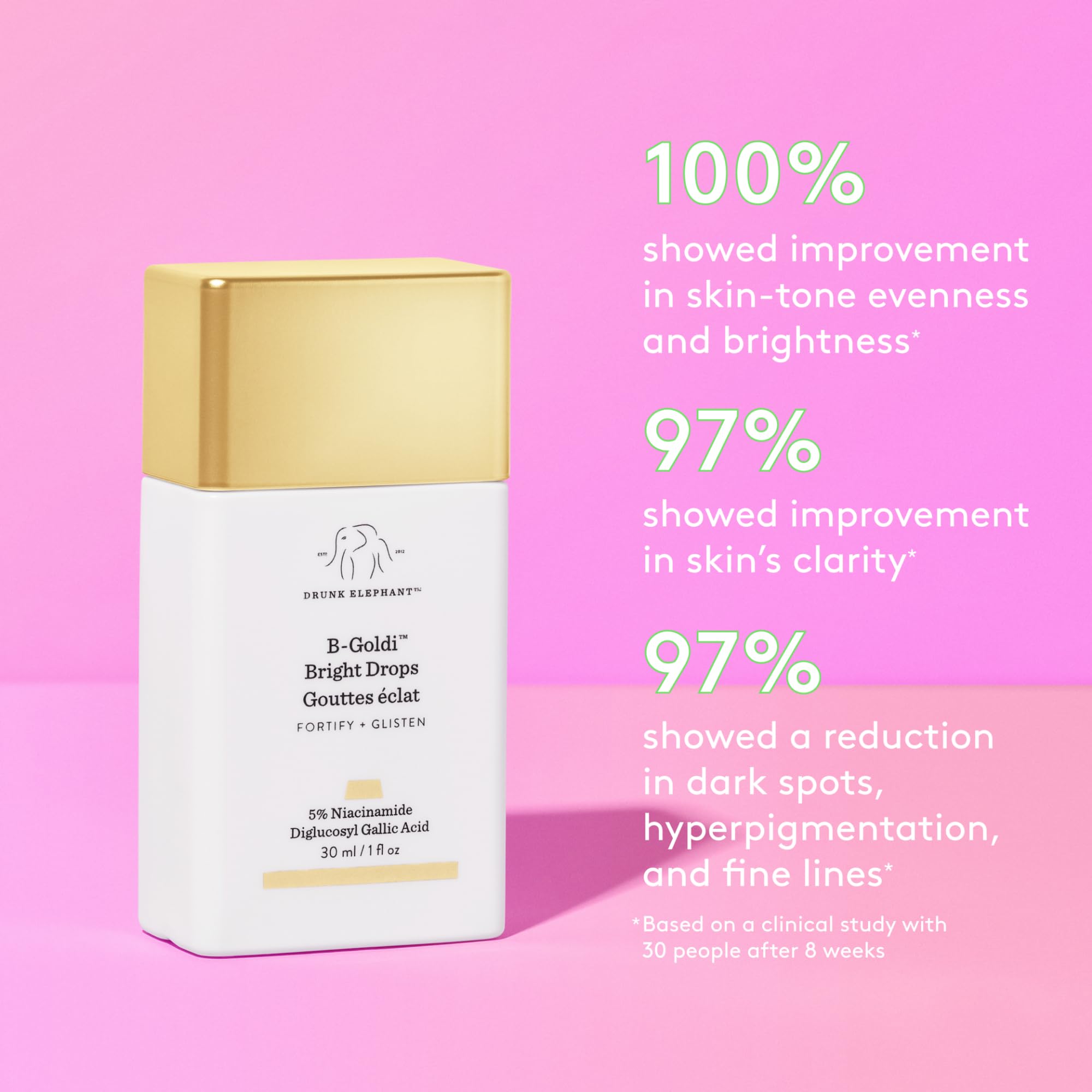Foto 4 pulgar | Gotas Faciales Iluminadoras Drunk Elephant B-goldi 30 Ml Para Mujer - Venta Internacional