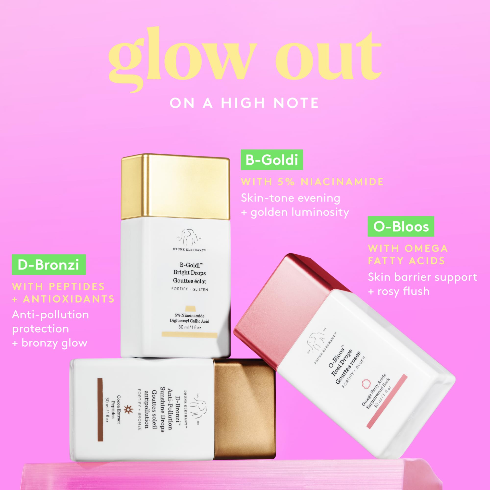 Foto 6 pulgar | Gotas Faciales Iluminadoras Drunk Elephant B-goldi 30 Ml Para Mujer - Venta Internacional