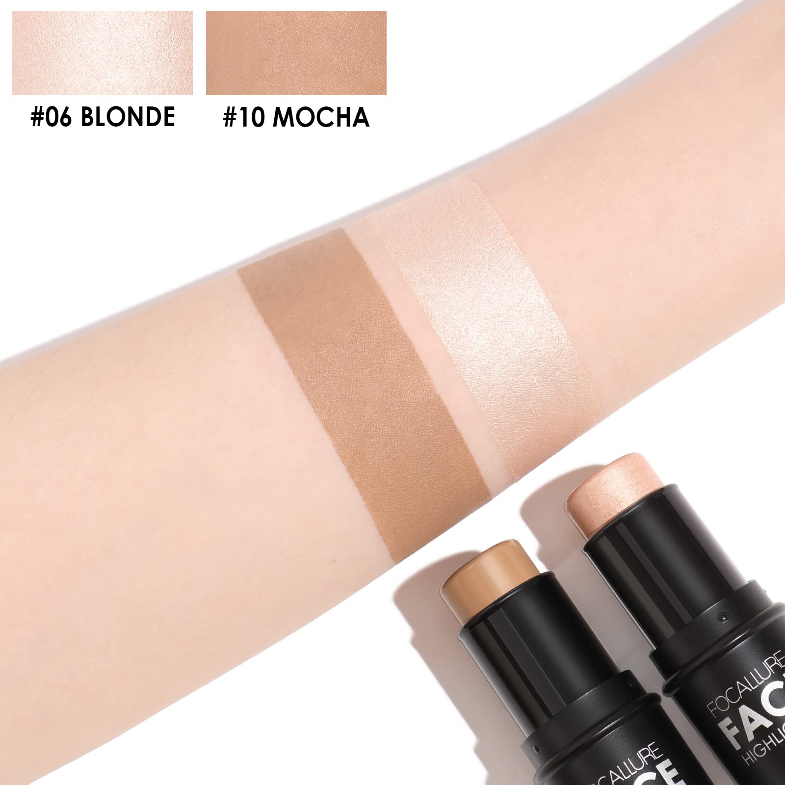 Foto 4 pulgar | Crema Mineral Focallure Contour Stick 2 Unidades - Venta Internacional