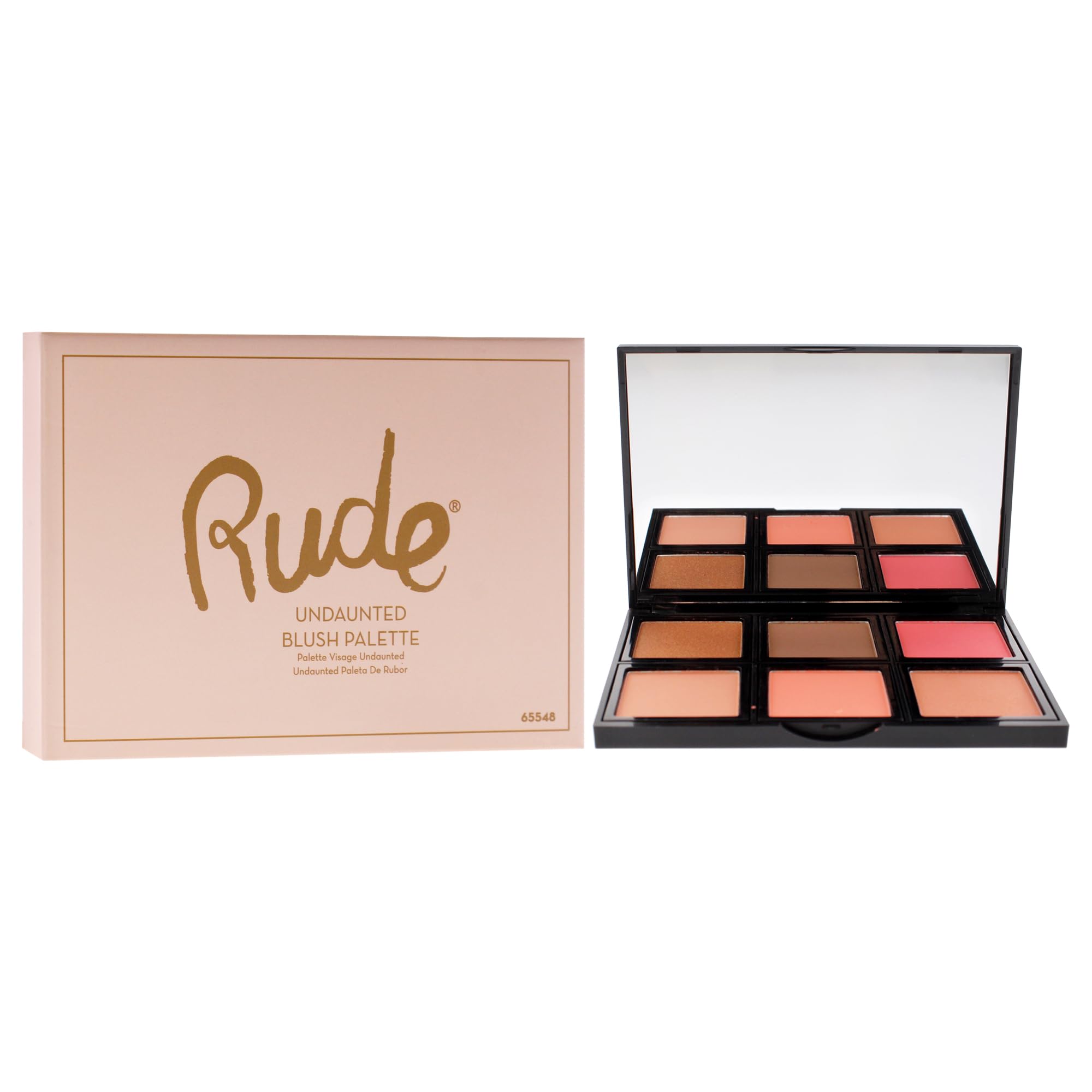 Foto 4 pulgar | Paleta De Coloretes Rude Undaunted Para Mujer, 18,9 Ml - Venta Internacional.