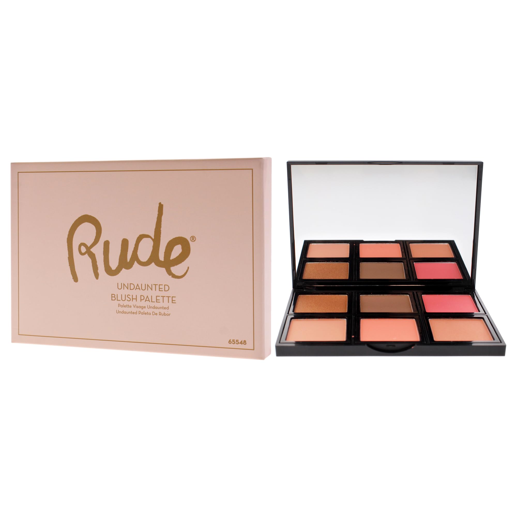 Foto 5 pulgar | Paleta De Coloretes Rude Undaunted Para Mujer, 18,9 Ml - Venta Internacional.