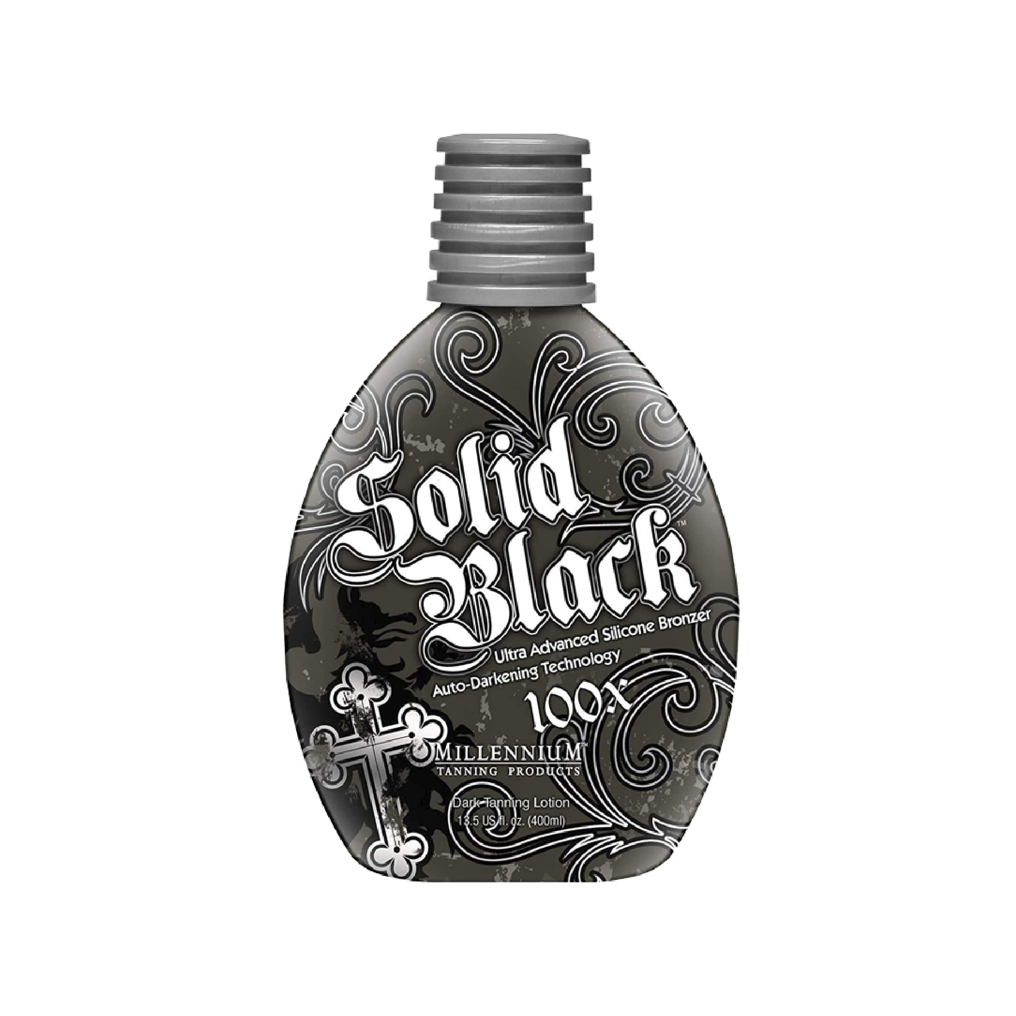 Loción Bronceadora Millennium Tanning Solid Black 100 X 400 Ml - Venta Internacional.