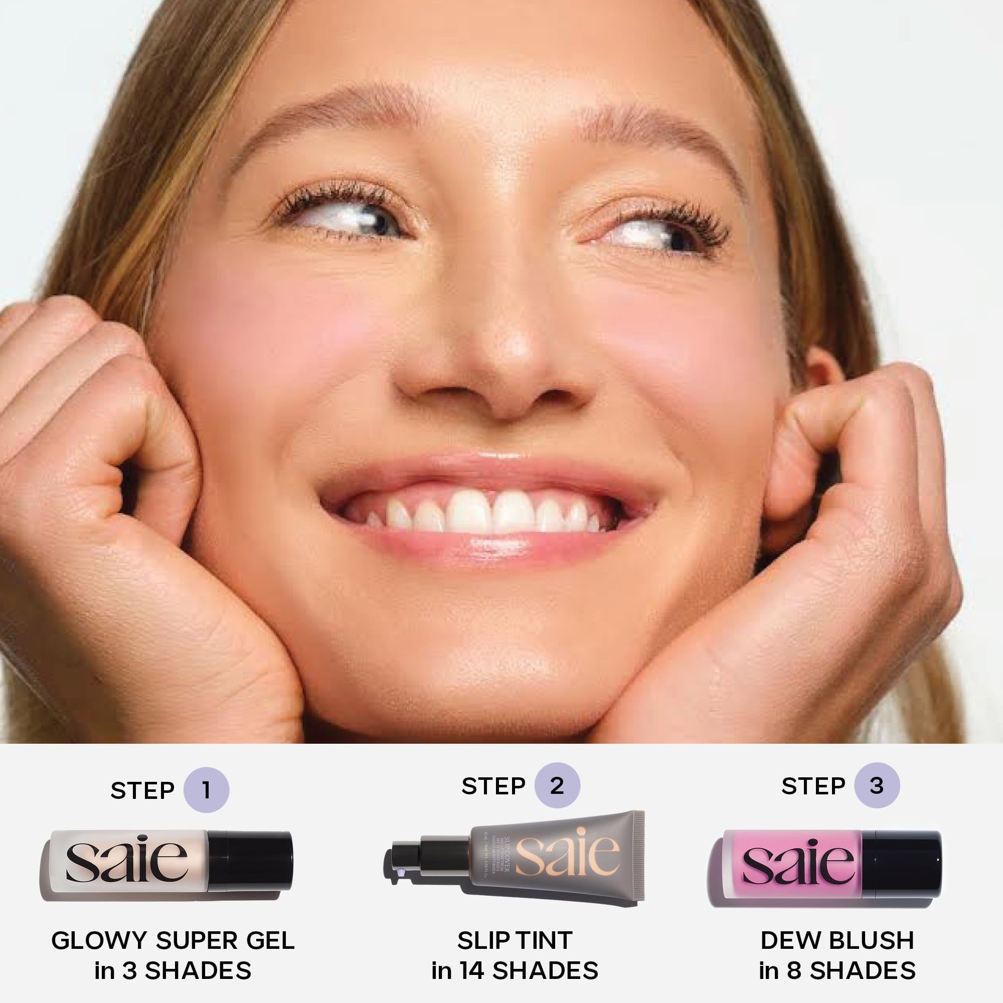 Foto 7 pulgar | Iluminador Saie Mini Glowy Super Gel Lightweight Sunglow, 15 Ml - Venta Internacional.