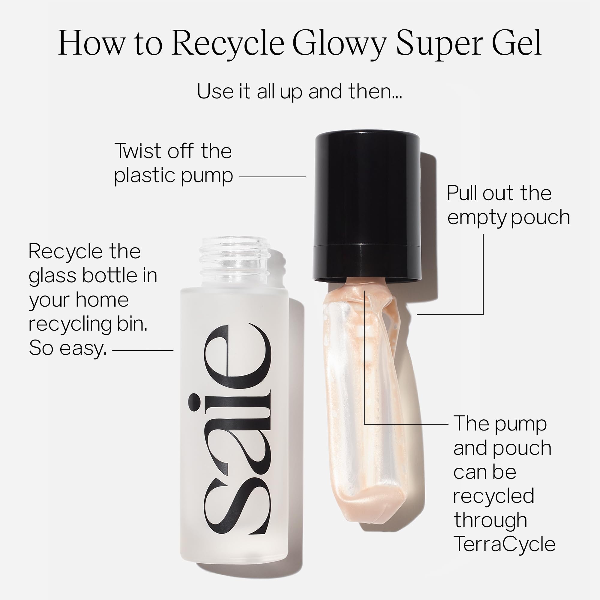 Foto 8 pulgar | Iluminador Saie Mini Glowy Super Gel Lightweight Starglow - Venta Internacional.
