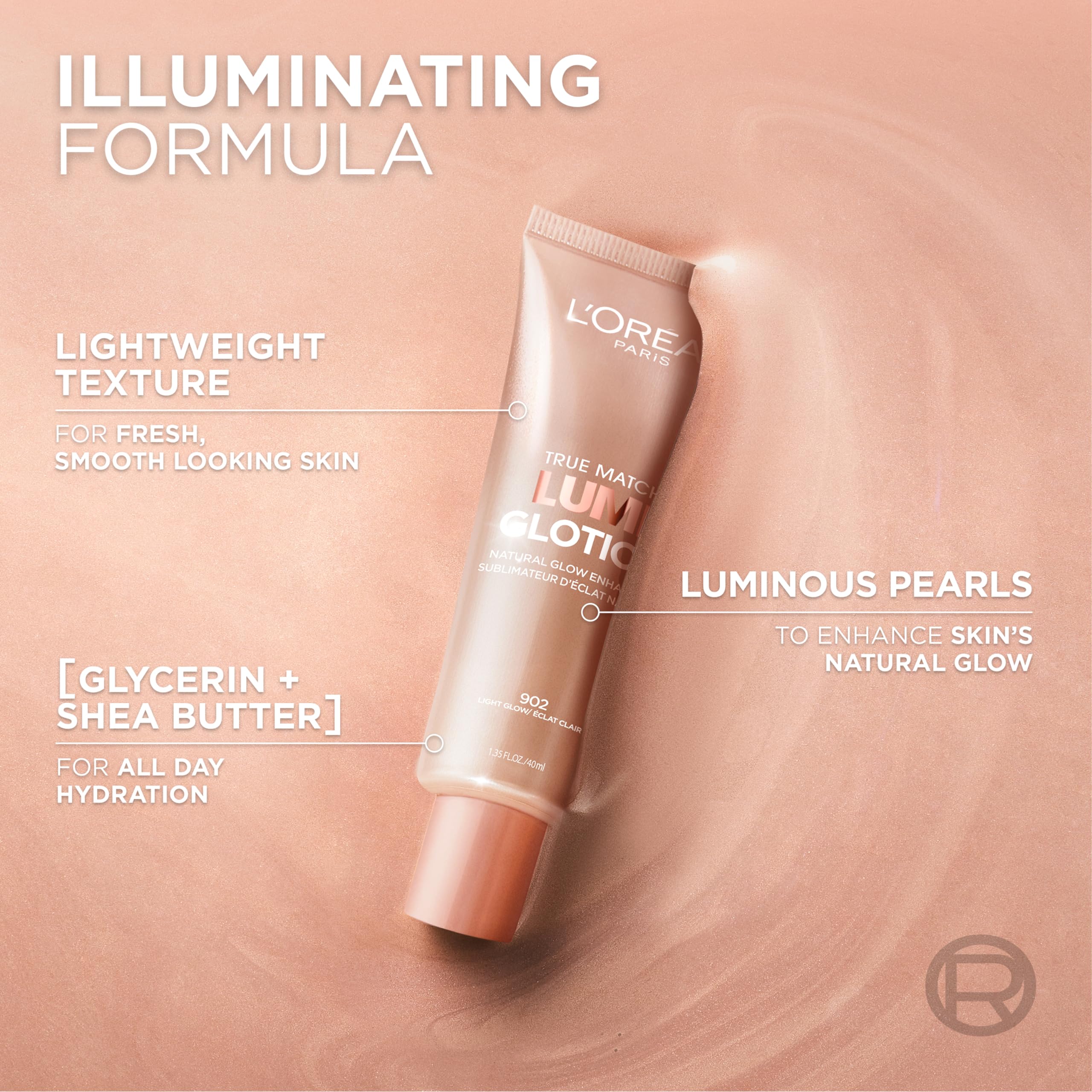 Foto 4 pulgar | Loción Iluminadora L'Oreal Paris True Match Lumi Glotion 901 Fair - Venta Internacional