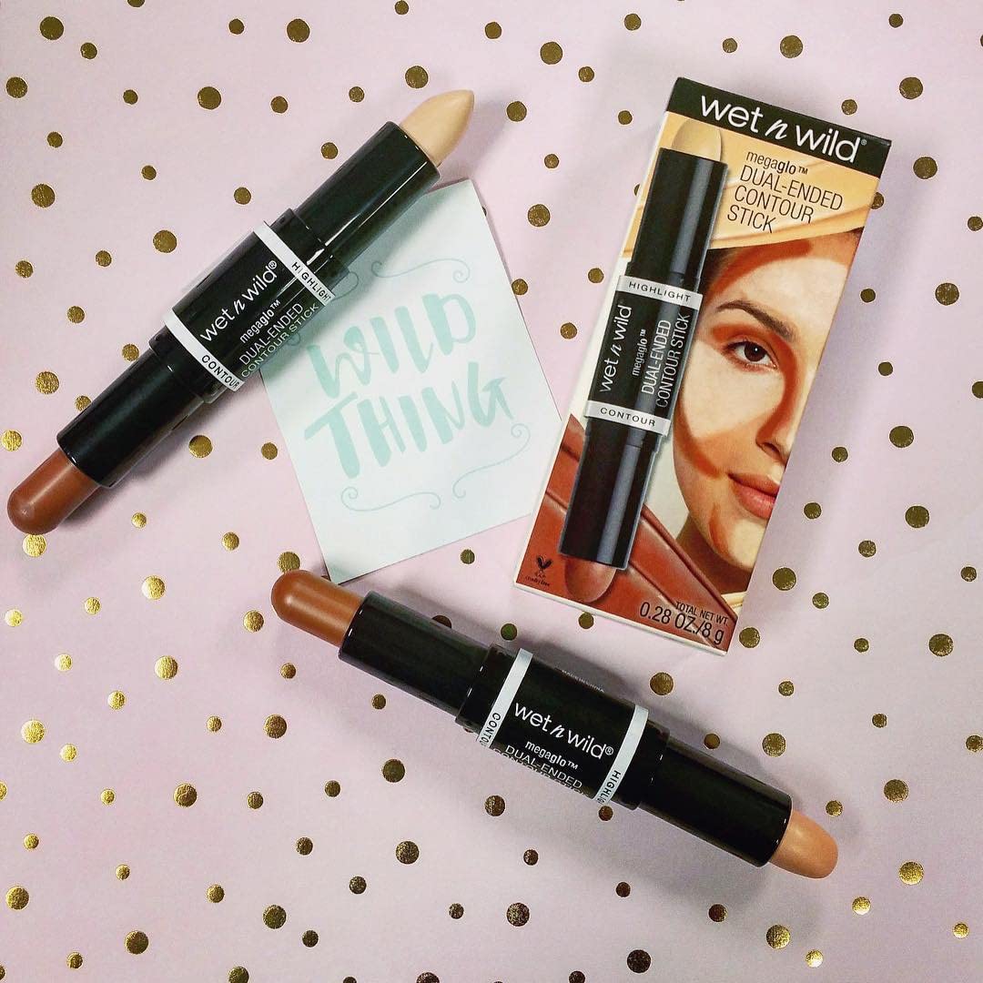 Foto 7 | Stick Contour Stick, Húmedo Y Salvaje, Megaglo De Doble Punta, Color Medio/bronceado - Venta Internacional.