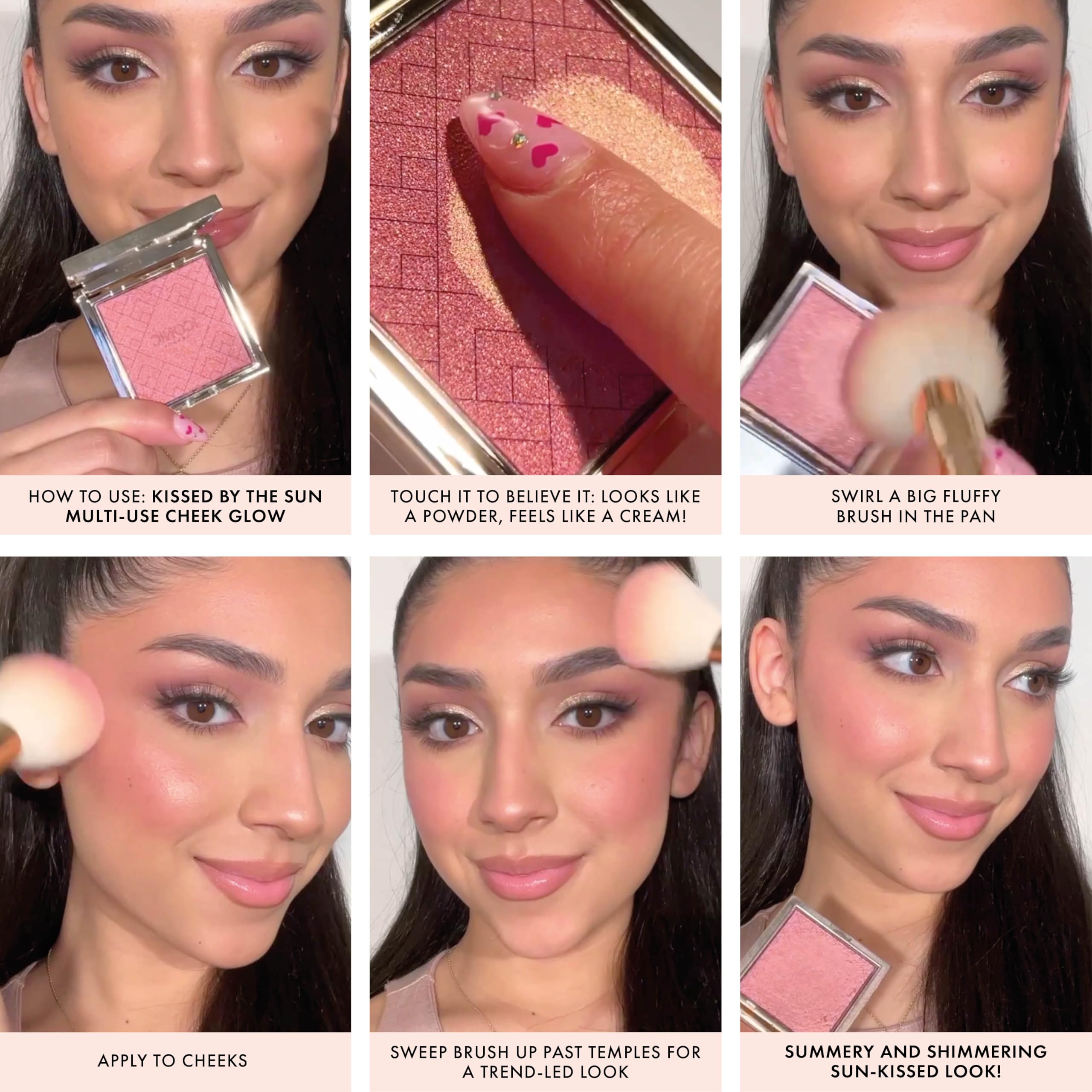 Foto 4 pulgar | Colorete, Bronceador E Iluminador Multiuso Kissed By The Sun De Makeup Iconic London, 5 Ml - Venta Internacional.