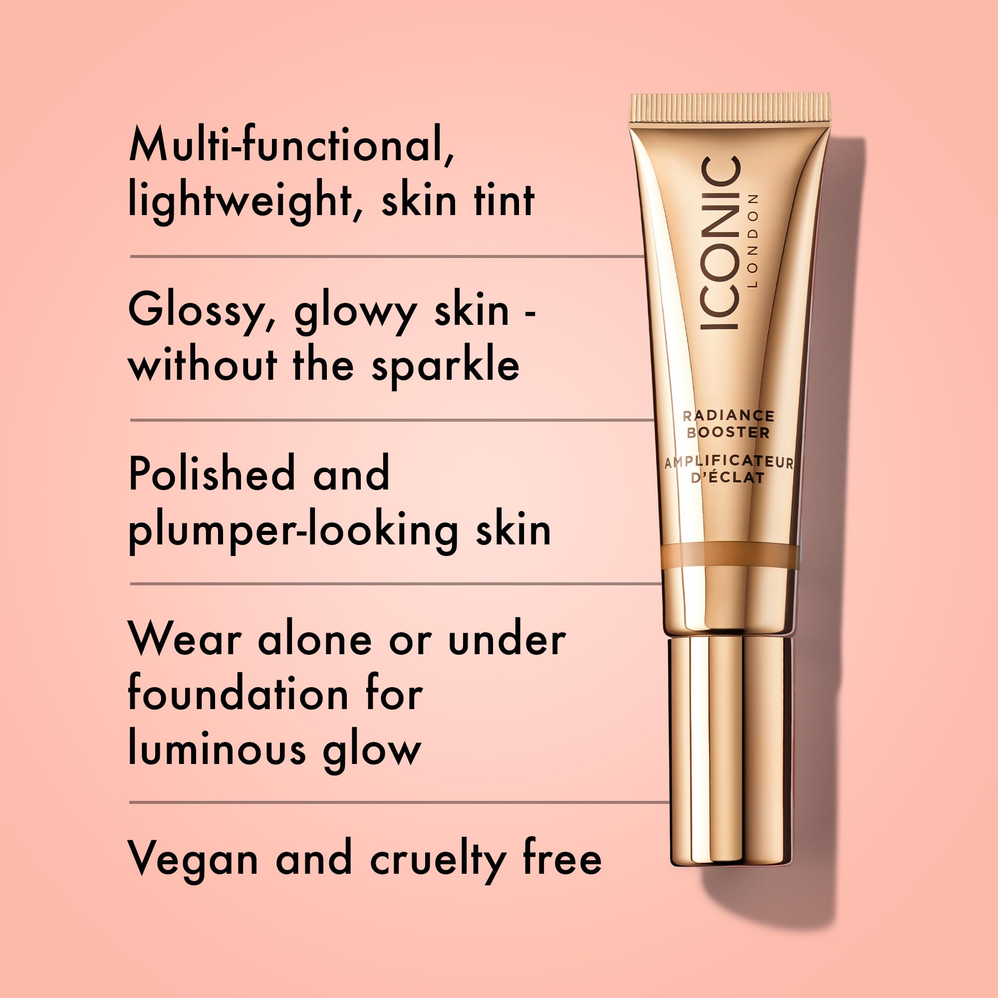 Foto 2 | Tinte Líquido Para Piel Radiance Booster Iconic London, 30 Ml, Color Bronce - Venta Internacional.