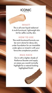 Foto 3 | Tinte Líquido Para Piel Radiance Booster Iconic London, 30 Ml, Color Bronce - Venta Internacional.