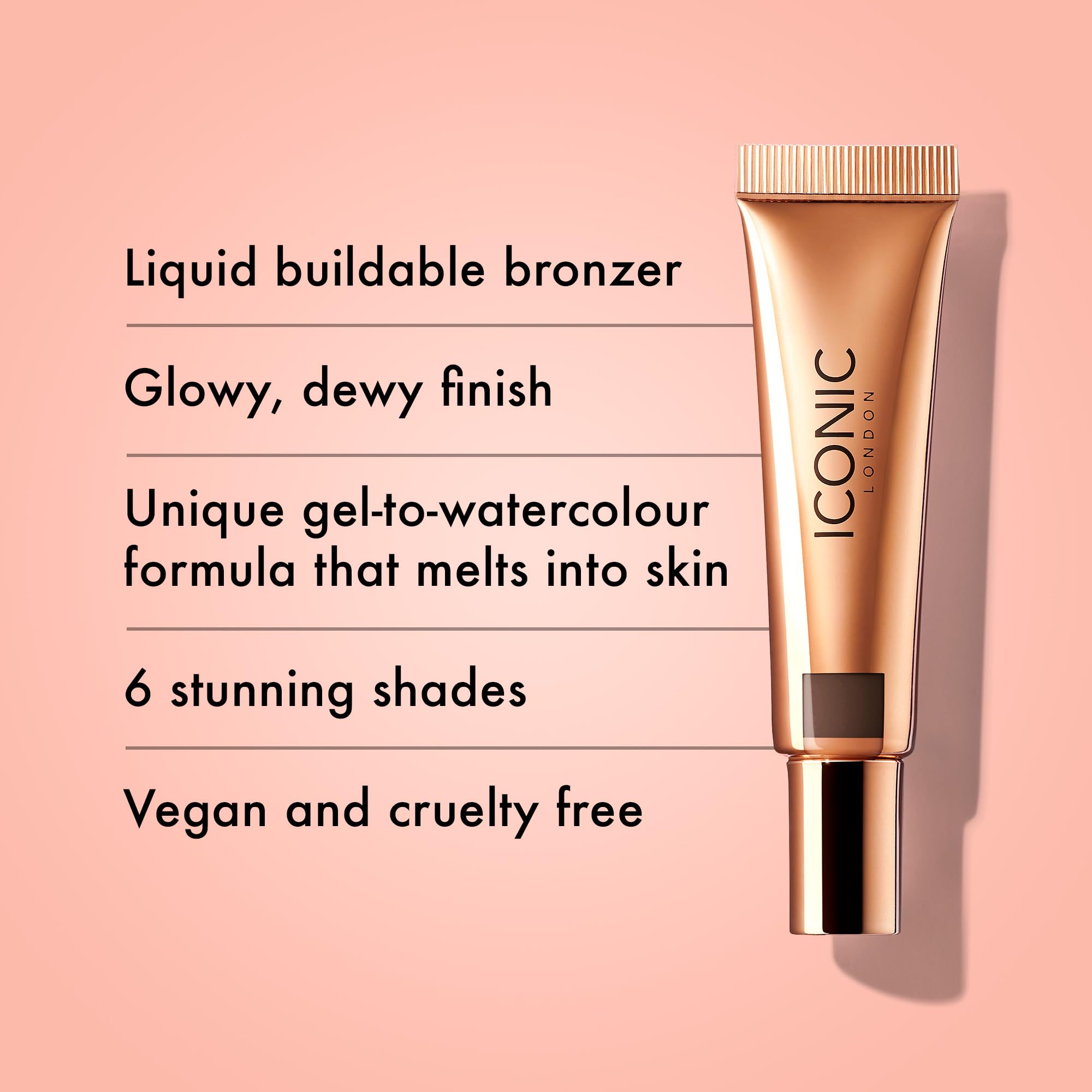 Foto 3 pulgar | Bronceador Líquido Iconic London Sheer Bronze Sunset 12,5 Ml - Venta Internacional.