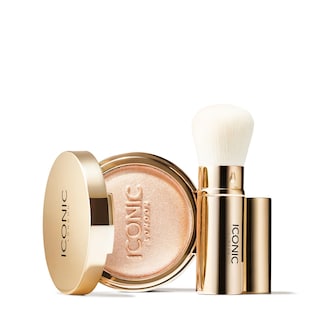 Foto 4 | Set De Regalo Iconic London Perfect Match Con Brocha Para Polvos E Iluminador - Venta Internacional.