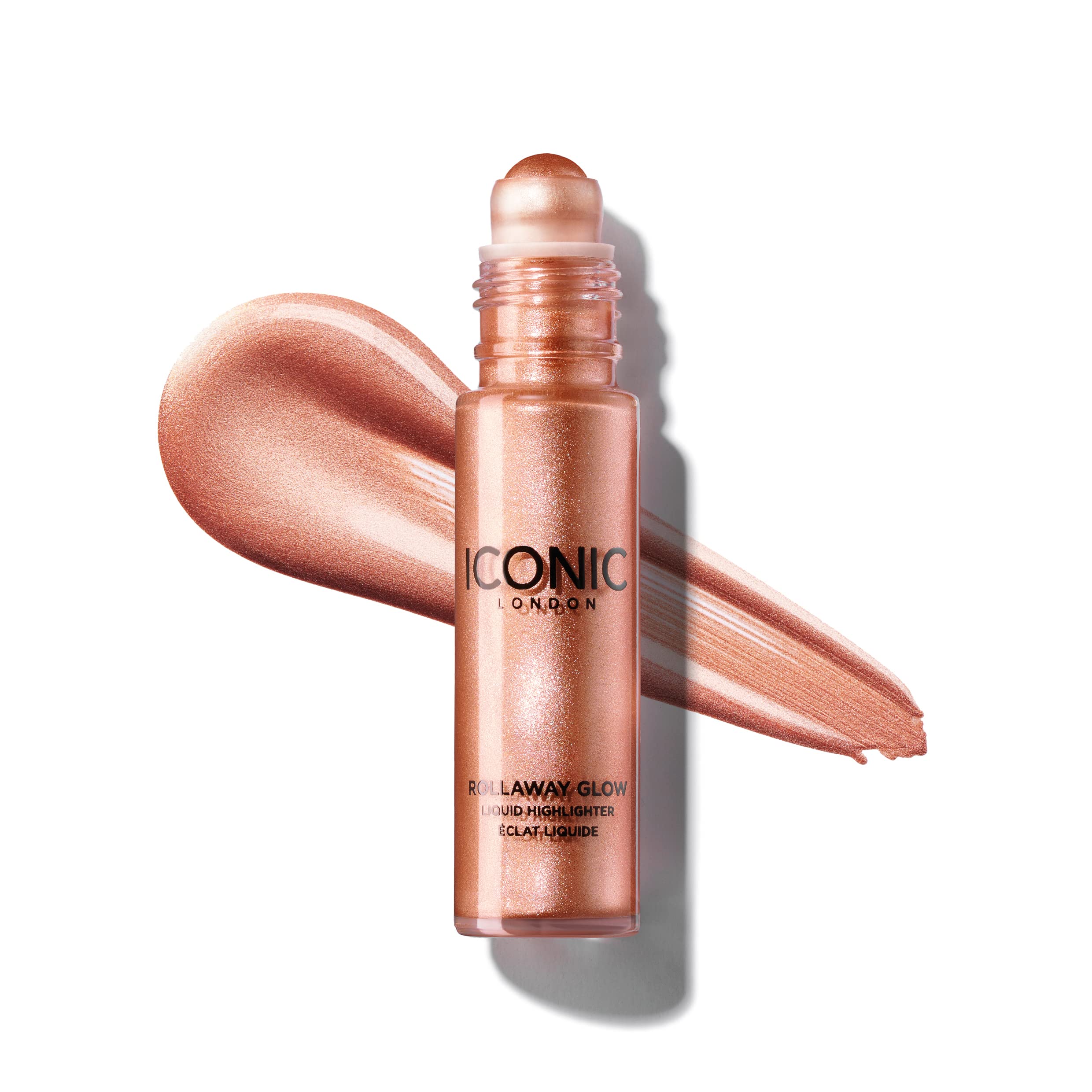 Poción Iluminadora Líquida Iconic London Rollaway Glow Rose, 8 Ml - Venta Internacional.